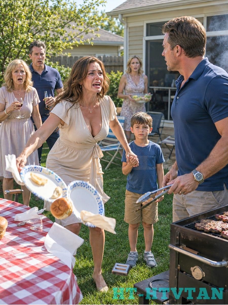 At the family BBQ, my son asked for a burger. My brother said, "Those are only for kids with a future." Everyone nodded. I quietly took our plates and left. At 11:55 p.m., he texted, "Remember, but now he is...