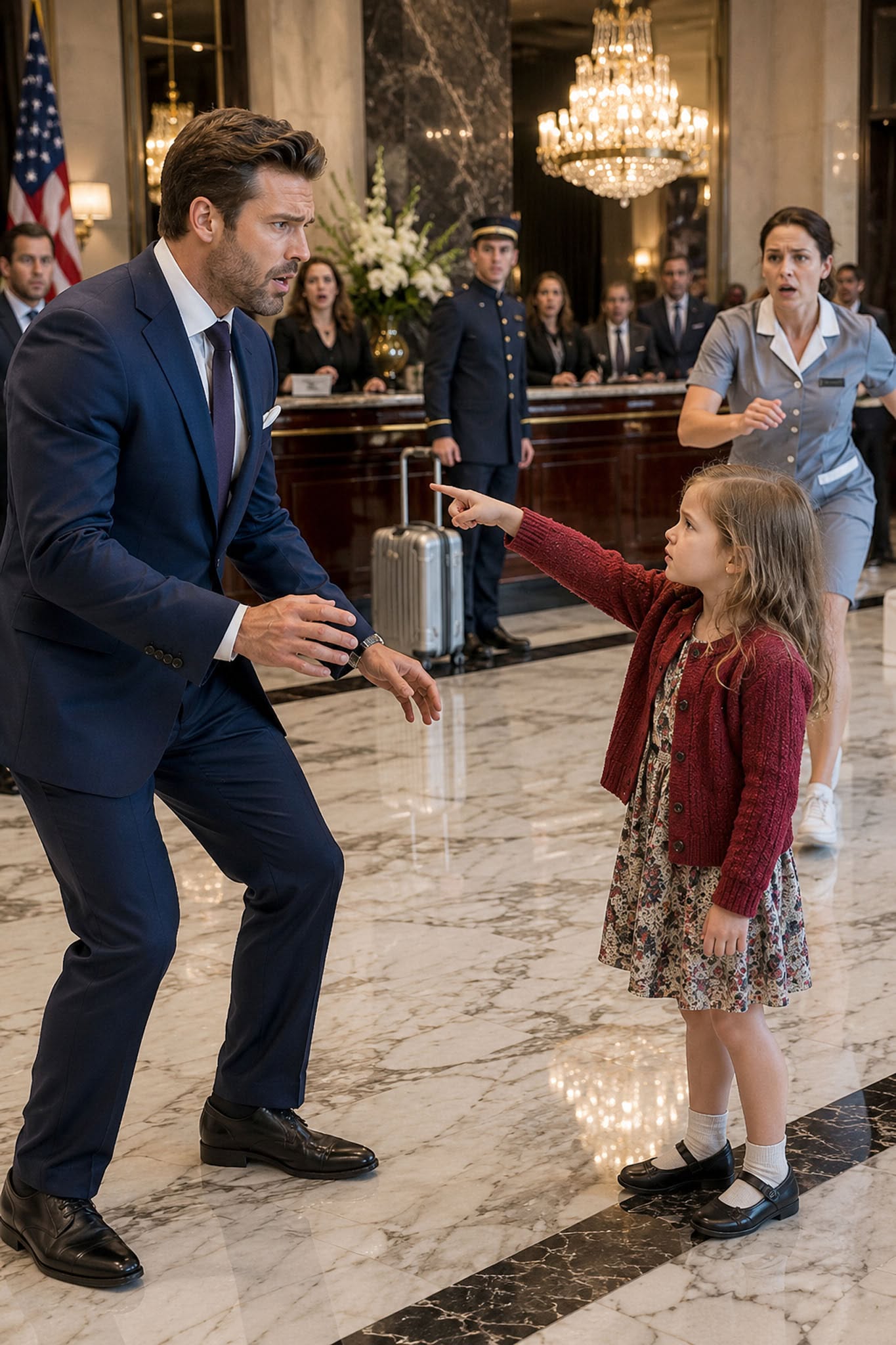 “Mommy Trusted You… Why Did You Lie?” A 6-Year-Old Girl Stopped a Billionaire CEO in a Luxury Hotel Lobby — And Expose The Lies...