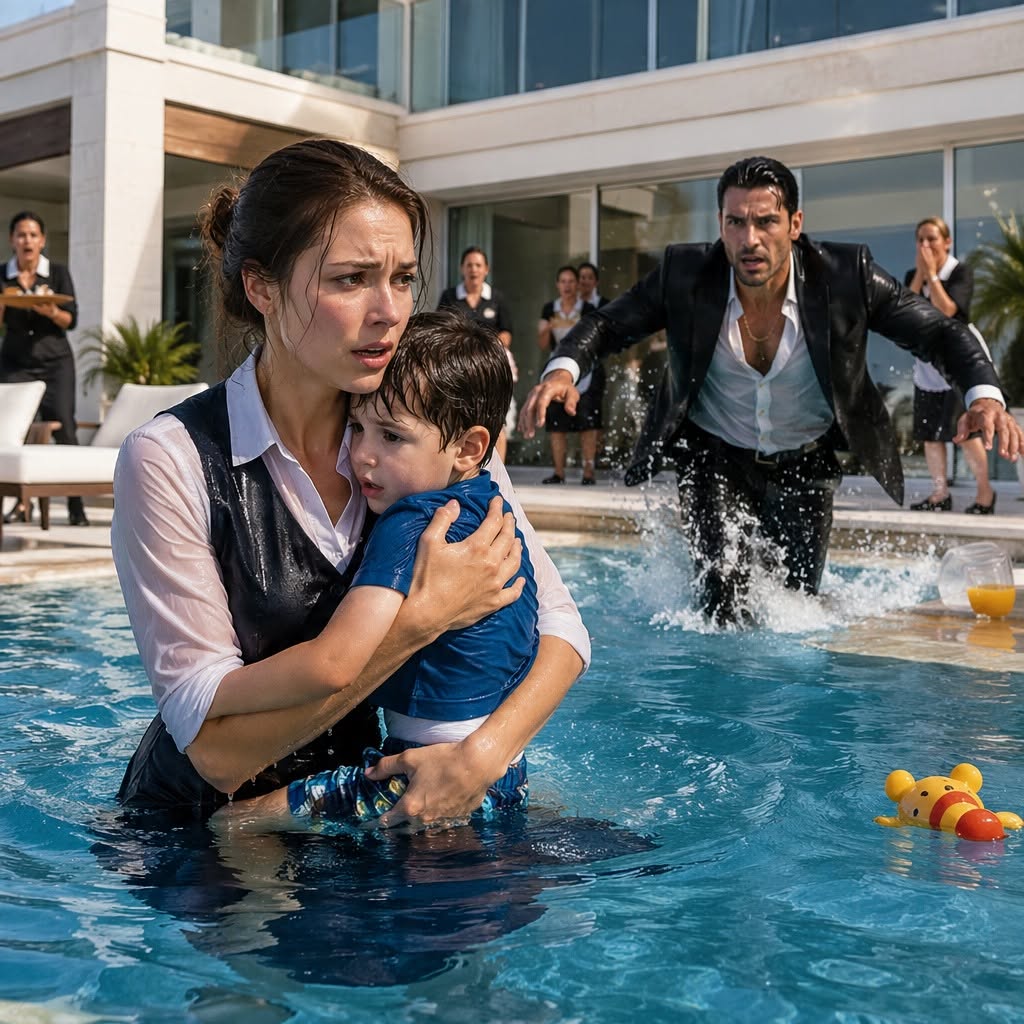 I SAVED THE MAFIA BOSS'S DROWNING SON - THEN HE PULLED ME CLOSE, LOOKED ME IN THE EYES, AND SAID, "YOU'RE NEVER LEAVING"