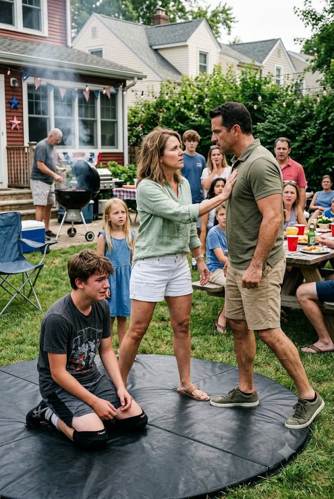 My brother-in-law managed to turn what was supposed to be a relaxed family activity in the backyard into a humiliating experience for my thirteen-year-old son.