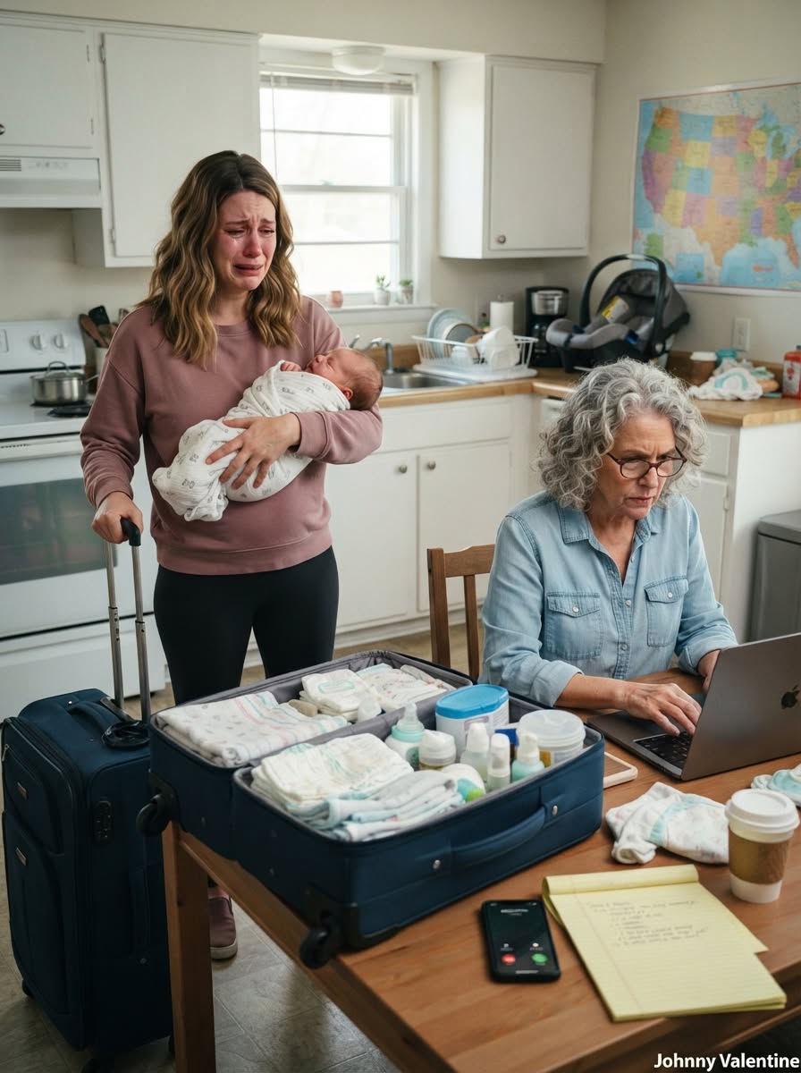 "At 4:30 in the morning, my husband finally walked through the front door. I was alone in the kitchen, holding our two-month-old son against my chest while preparing food for his entire family. He looked at me and said only one word.