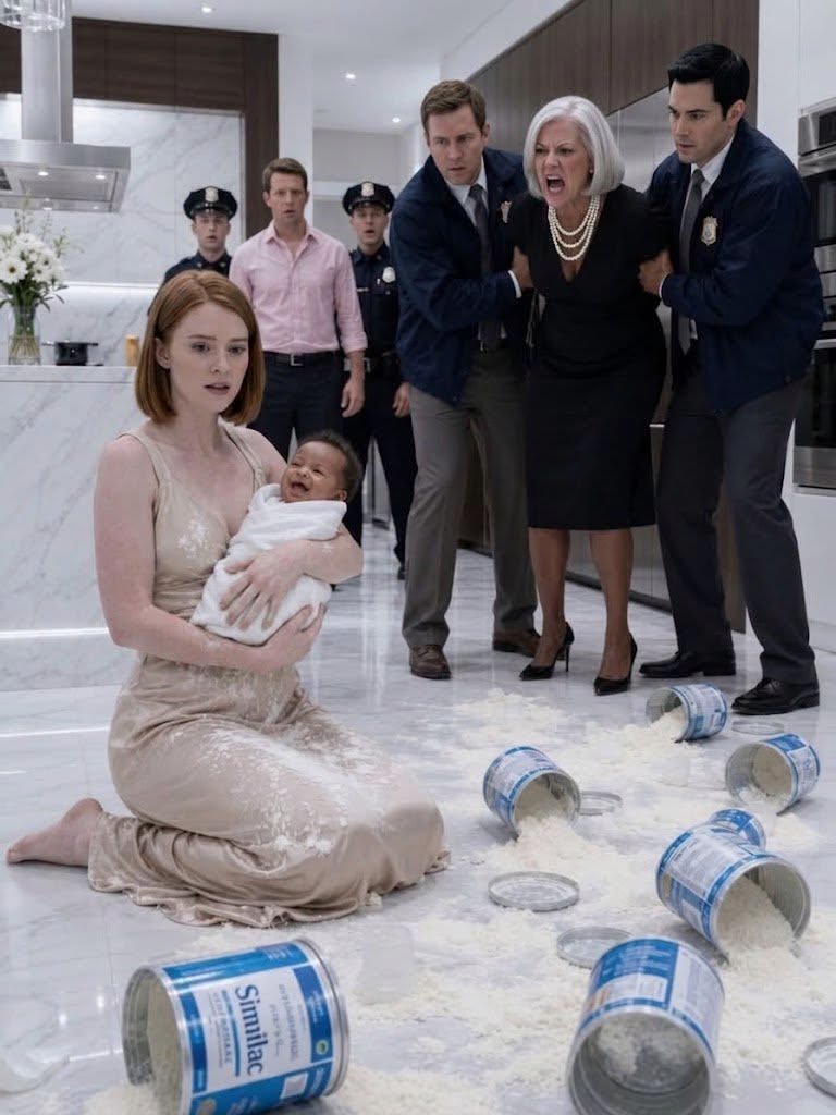 My Mother-in-Law Gave Us an Expensive Can of Baby Formula. The Moment We Got Home, I Threw It Straight Into the Trash. My Husband Exploded, “I’LL NEVER FORGIVE YOU FOR BEING THIS UNGRATEFUL.” I Looked Him in the Eye and Said, “Take a Closer Look at the Back of the Can.” He Turned It Over