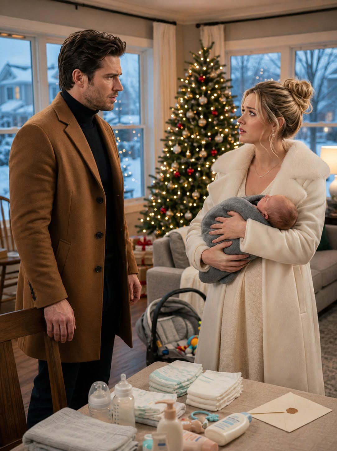 Five Months After Our Divorce, I Arrived at My Ex-Wife’s House on Christmas Eve and Discovered She Had Secretly Given Birth to My Son