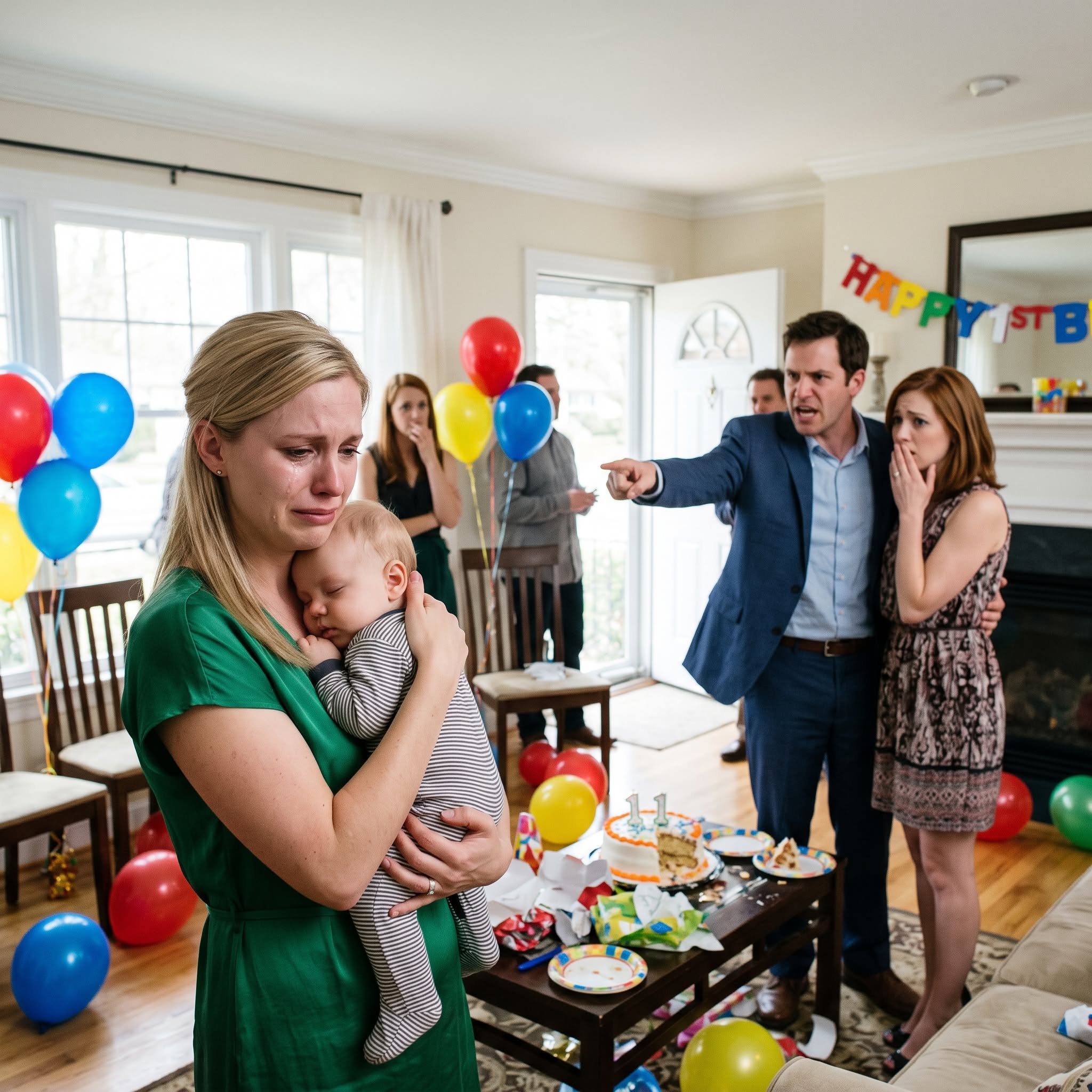 While everyone sang 'Happy Birthday' to our son, my husband was kissing my best friend. Minutes after he told me to leave, his entire world collapsed."