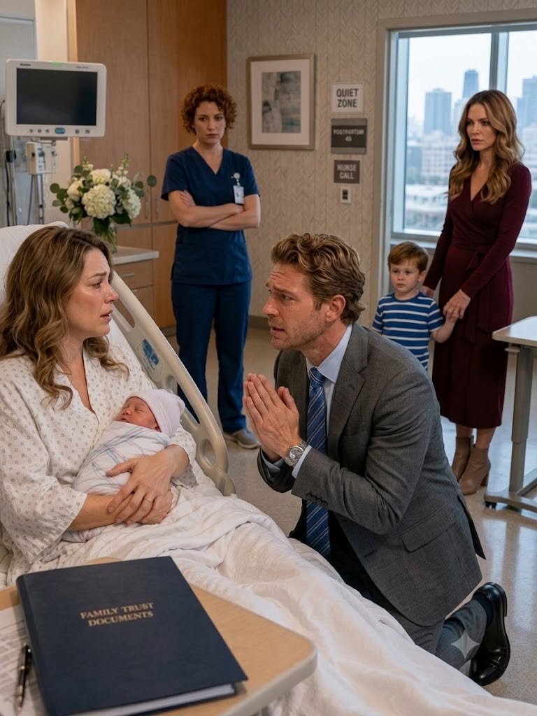 Two Hours After Our Daughter Was Born, My Husband Calmly Told Me He Already Had Another Family And Refused To Acknowledge Our Baby—He Never Imagined My Family Had Already Uncovered Every Secret That Would Cost Him His Career, His Reputation, And Everything He Thought He Owned