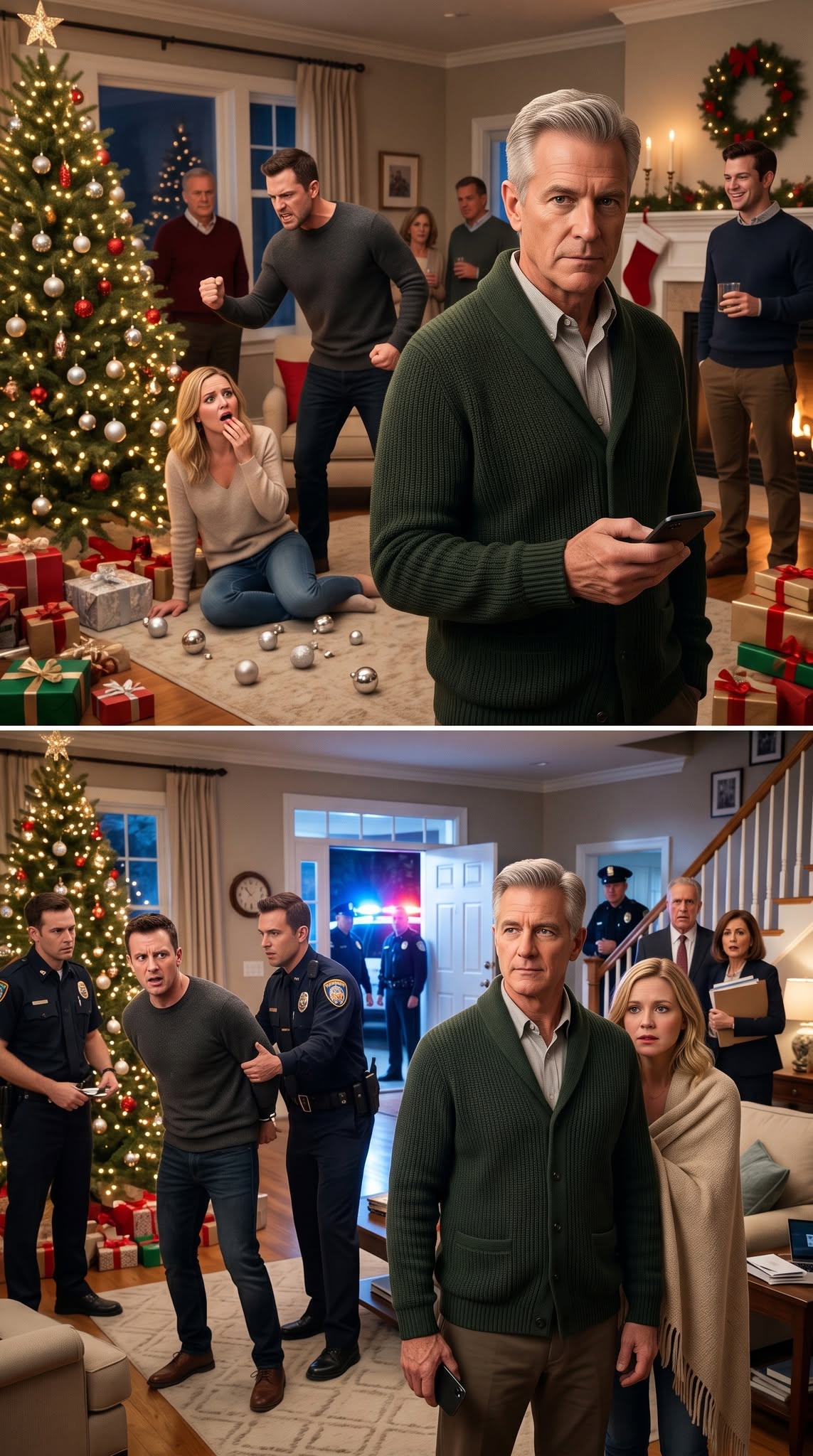 After punching my daughter, Derek pointed at the door and shouted, “She leaves tonight—with nothing