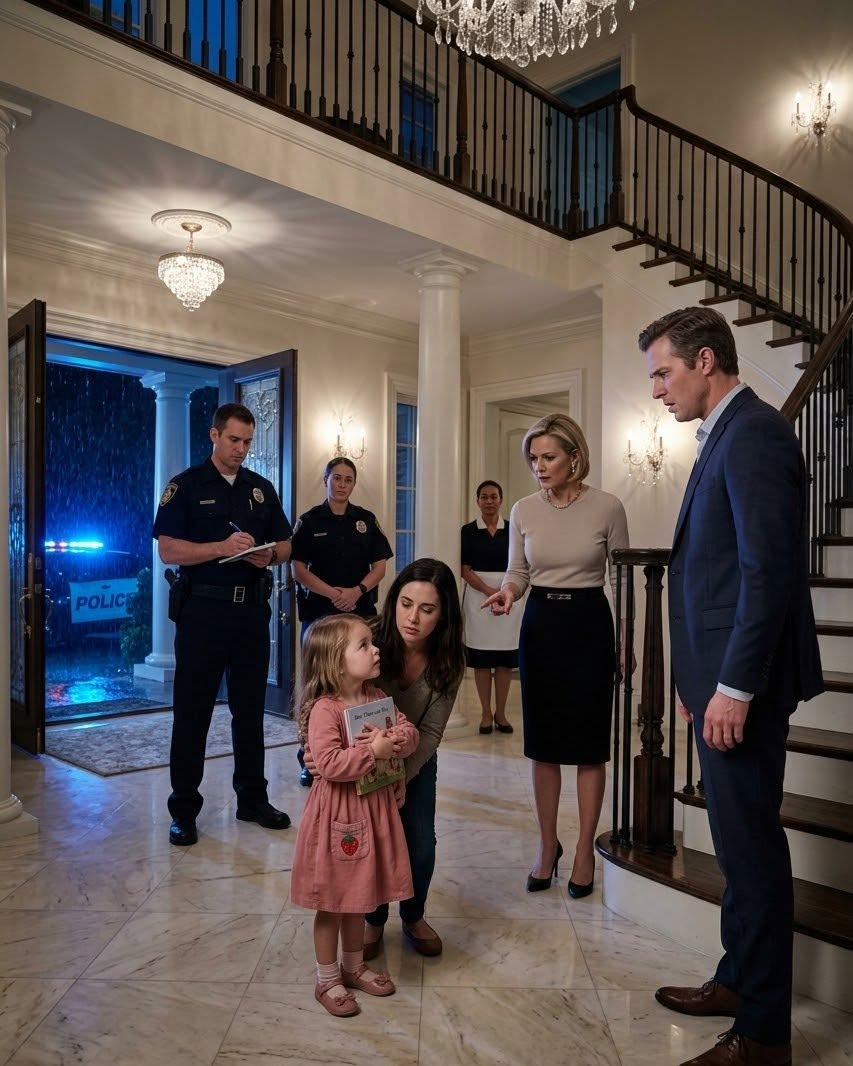 The Billionaire’s Fiancée Ordered Police to Arrest the Maid’s Little Girl, but Four Words From the Child Destroyed Her Perfect Lie