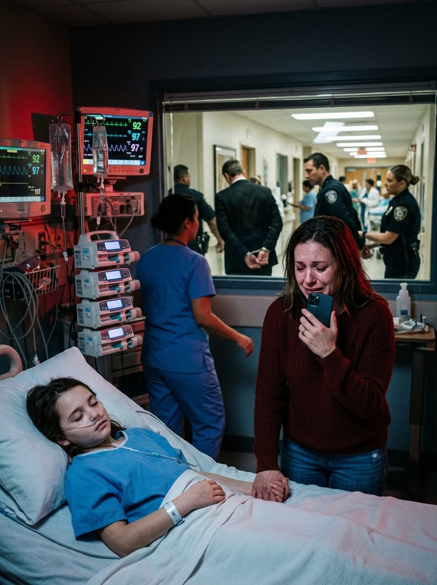 I was holding my daughter's tiny hand in the ICU when my phone rang