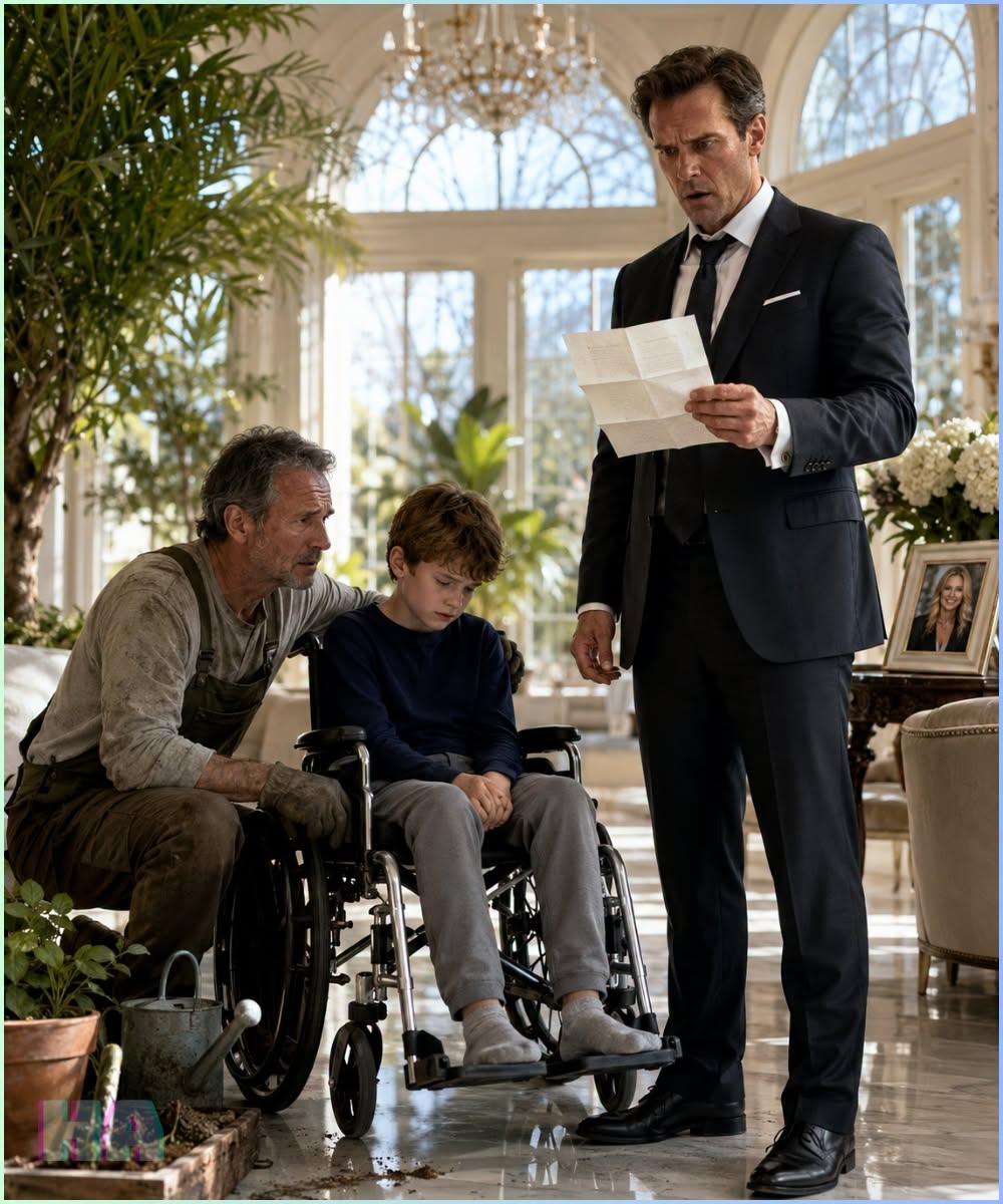 The Billionaire Don Ordered the Gardener Fired for Telling His Paralyzed Son His Legs Were Only Sleeping Until a Letter From the Boy’s Dead Mother Stopped Him Cold