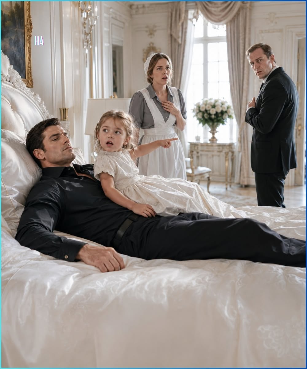 The Mafia Boss Pretended to Be Asleep Until the Housekeeper’s Little Girl Climbed Onto His Chest and Exposed the Traitor Inside His Home