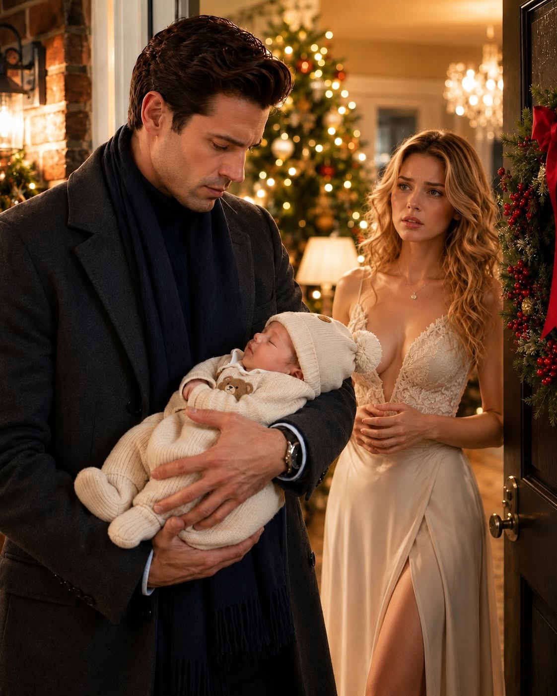 I showed up at my ex-wife's house on Christmas Eve convinced another man had taken my place.