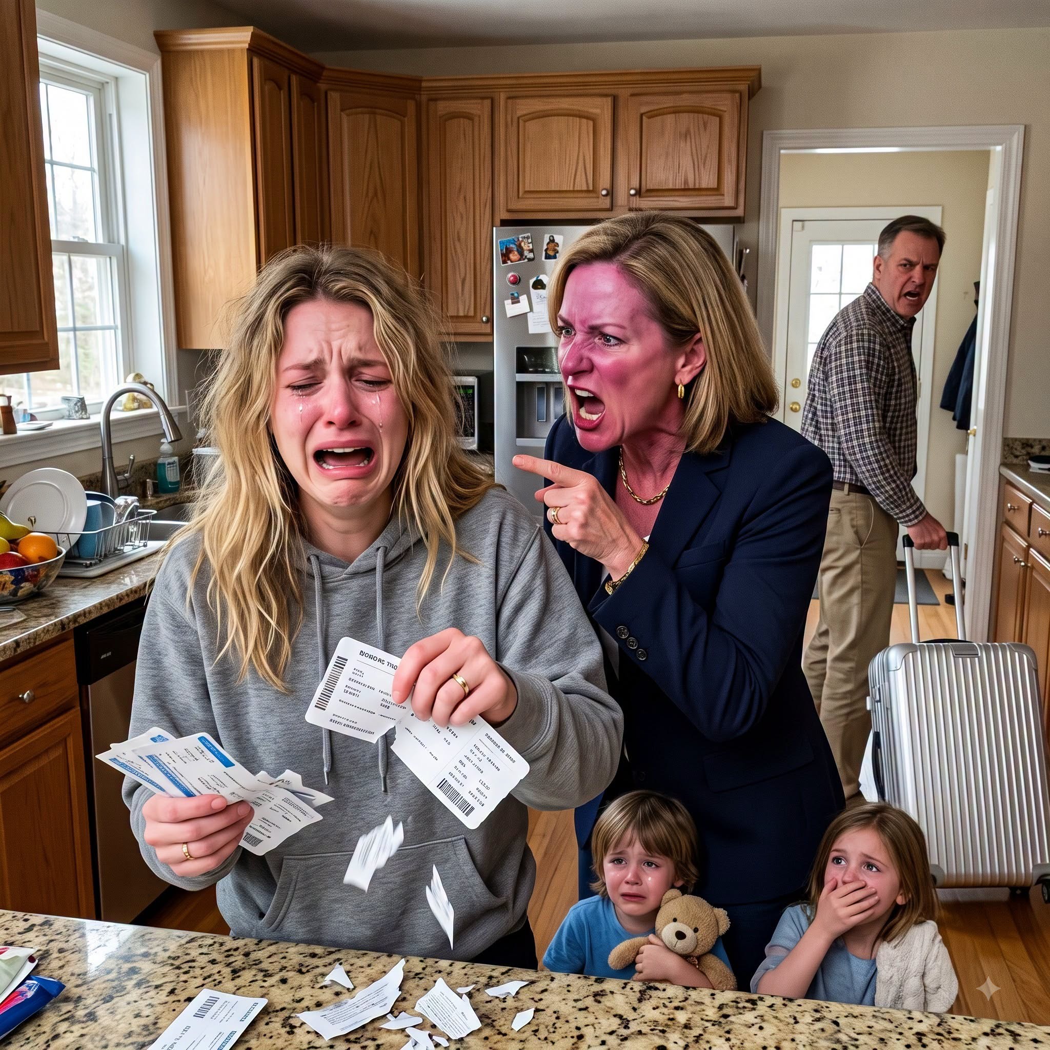 "Cancel it. Today," my mother demanded, her voice flat, devoid of any room for negotiation.