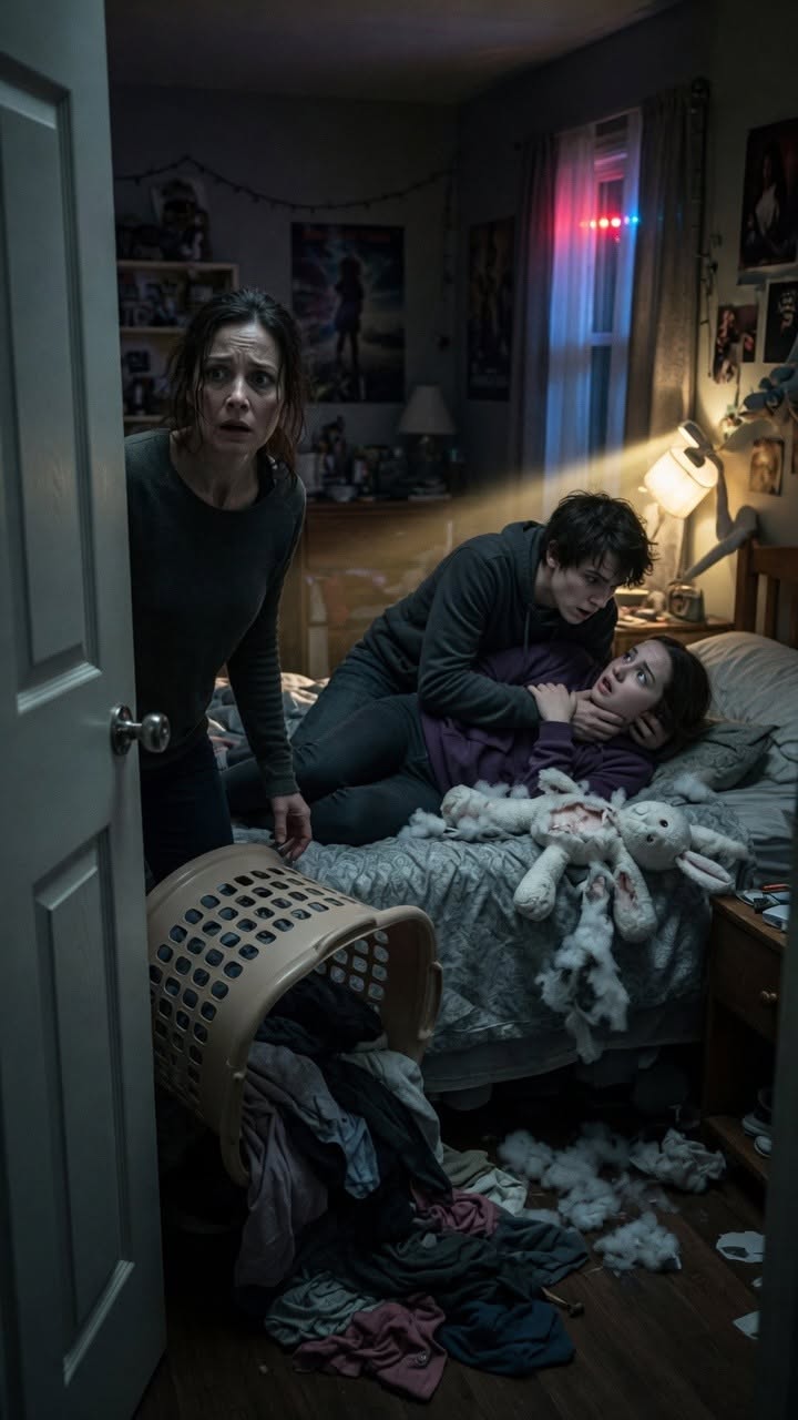 The first thing Mara Bell heard was the bed striking the wall.