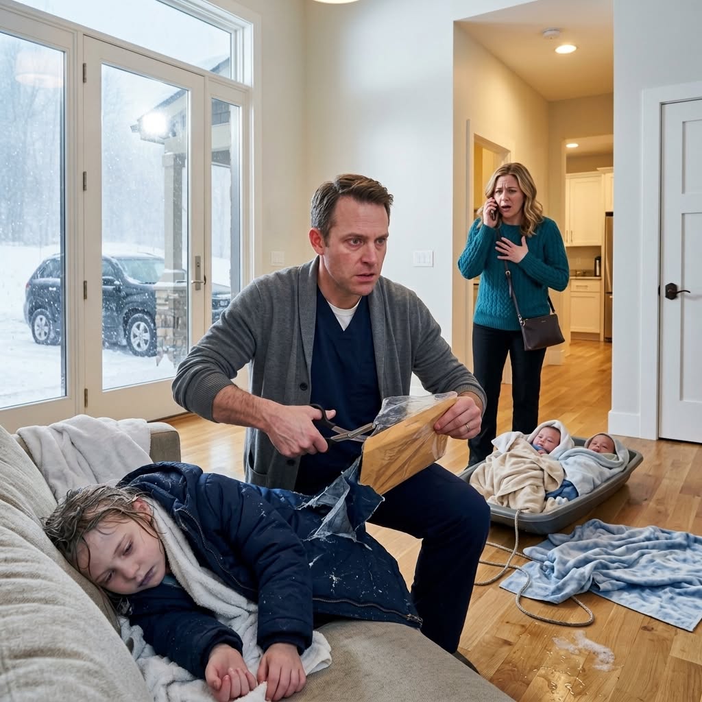 New A 7-year-old girl dragged a sled carrying two babies through a deadly blizzard to reach my fortified iron gates