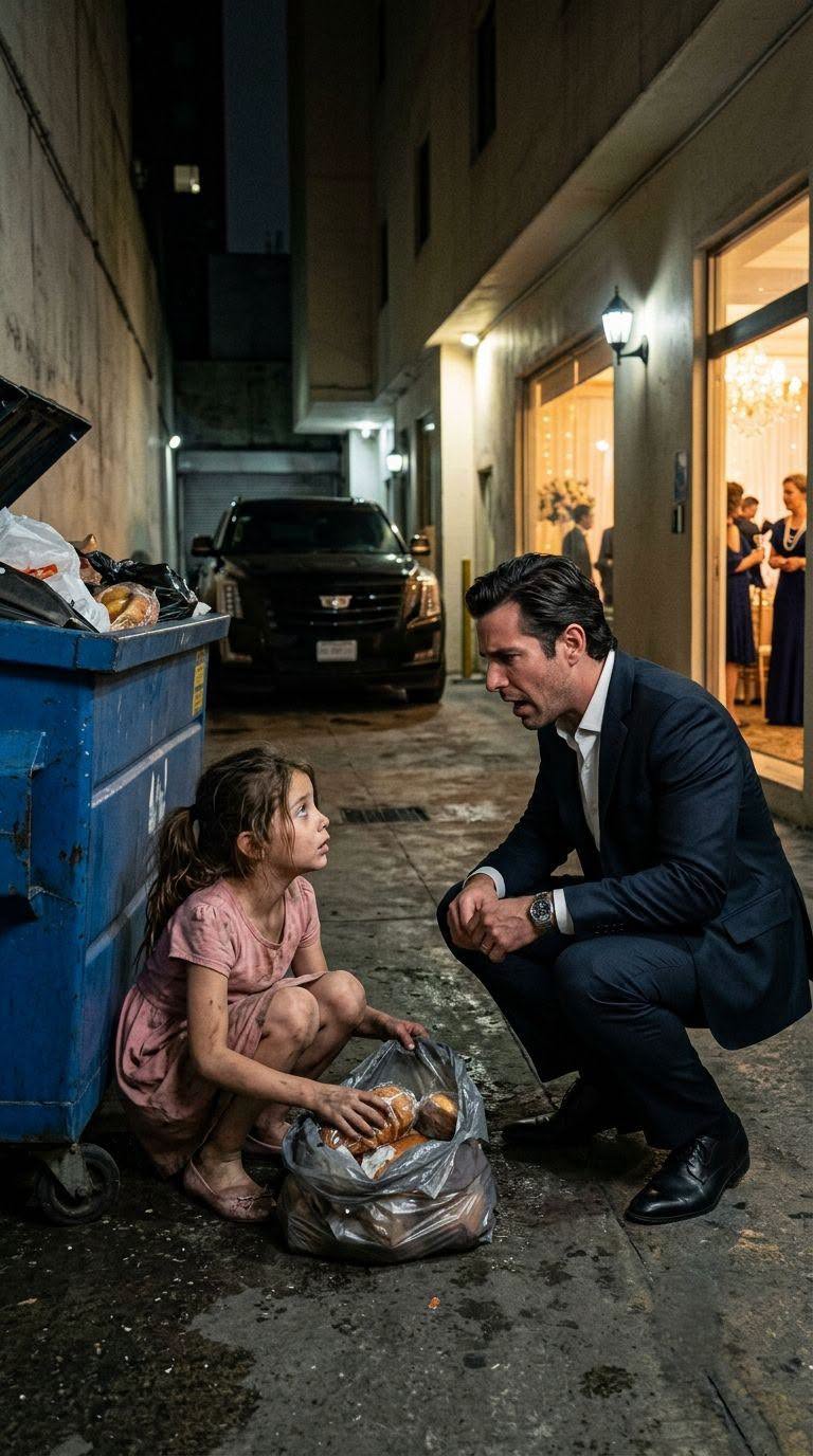 A businessman discovered his daughter taking bread out of the trash at a family party and shouted, “Where is the money I send every month?”, never imagining the lie his own mother had been hiding for years.