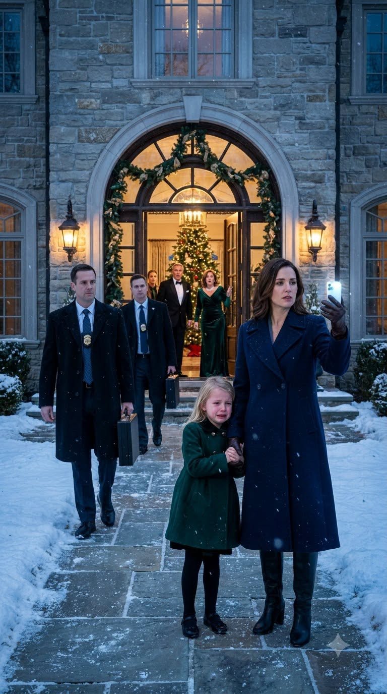 My Six-Year-Old Daughter Twirled in Her New Christmas Dress, Smiling, “Daddy’s Going to Love This, Right?” Seconds Later, He Called and Said, “Don’t Come. There’s No Room for You Two.”