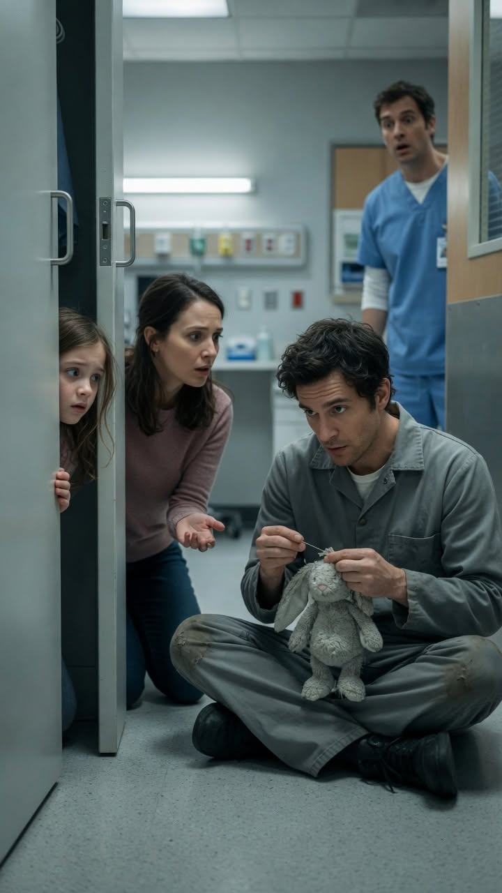 The first time Sophie Hayes saw a white coat, she stopped breathing.