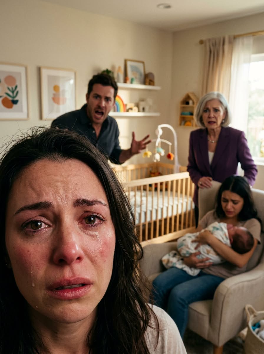 The bottle hit the nursery floor before Daniel Mercer found the courage to say my name. Five years after I buried him, my dead husband stood ten feet away, alive, barefoot, and holding another woman’s child.