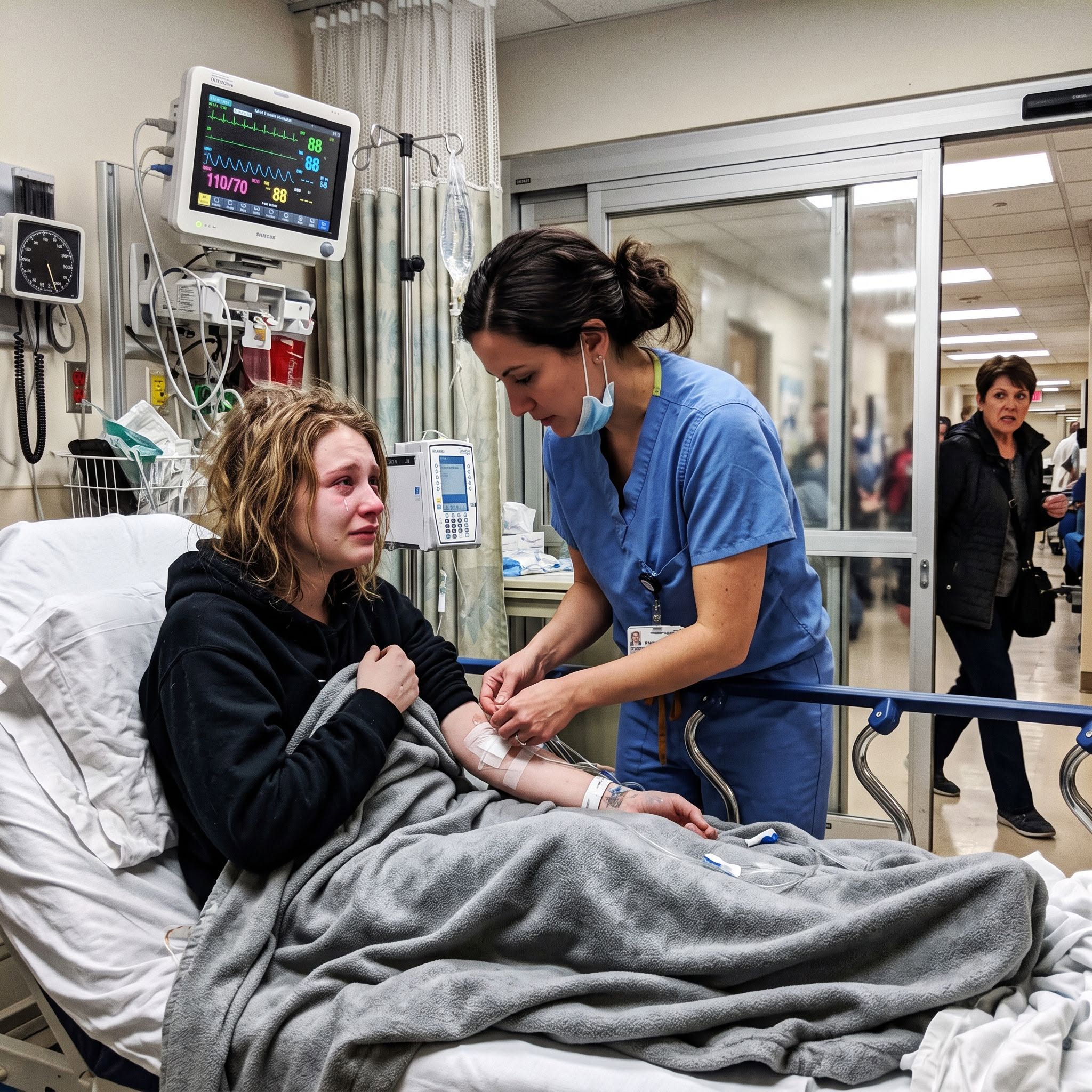 My mother dismissed my sister’s fever as “attention-seeking” for six days straight. On the seventh day, the ER doctor checked the temperature written on the chart twice, as though he could not believe the number: 104.6…
