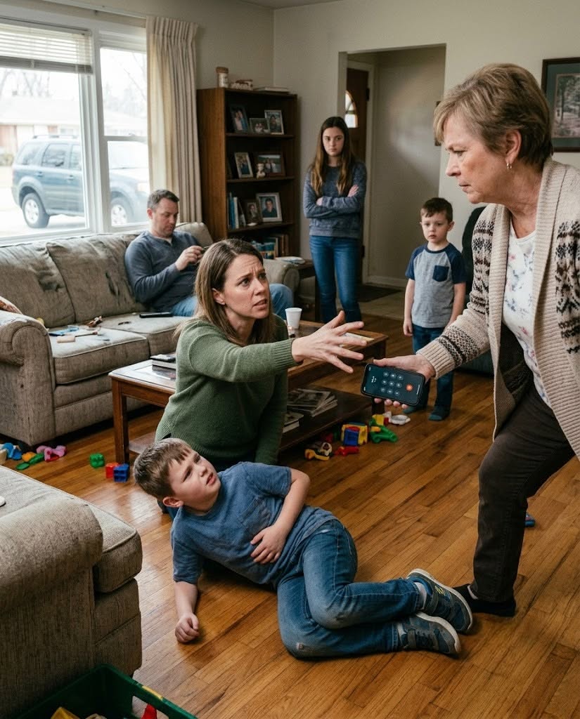 New My eight-year-old son lay on the floor gasping, a broken rib from the beating his 12-year-old cousin had just given him