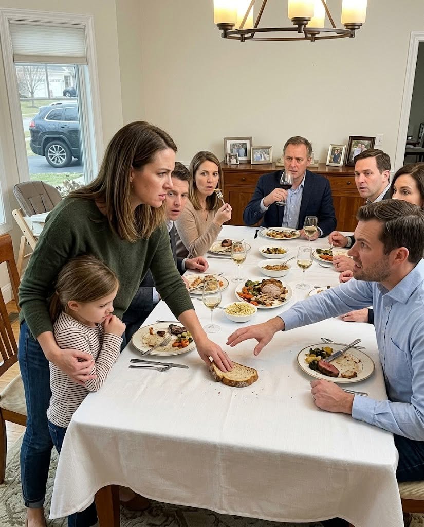 New My husband told me, “Don’t cause a scene,” after I found our little daughter sitting outside with stale bread, while six grown adults enjoyed a luxury meal paid for with my money.