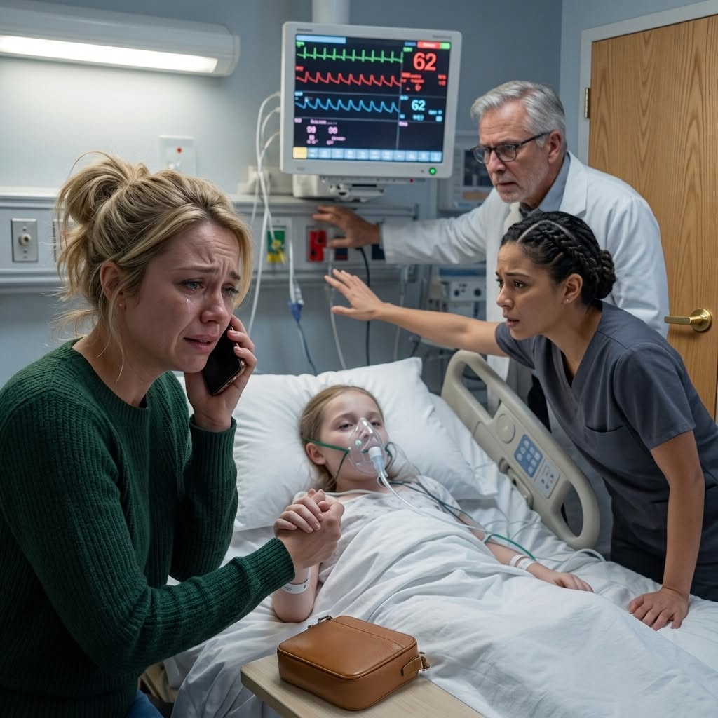 I was holding my daughter's tiny hand in the ICU when my phone rang. My husband laughed coldly. "I stopped her medication. My mistress needed it more. She's worth more to me than that little girl." My entire world shattered in one sentence
