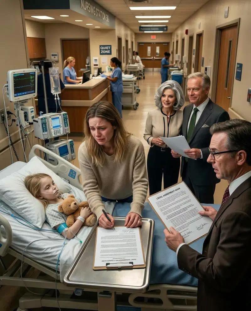 My 7-year-old daughter needed emergency surgery, and my in-laws saw it as their chance to take everything.