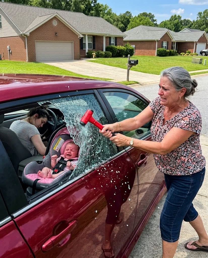 My son-in-law and his mistress abandoned my daughter and her three-week-old baby inside a sweltering locked car, and when I broke the window to rescue them, my daughter whispered, “Tyler and Vanessa...” before passing out.