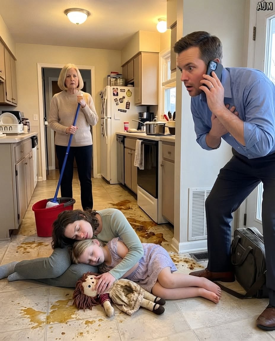 I came home from a three-day business trip and found my wife and six-year-old daughter barely breathing on the kitchen floor.