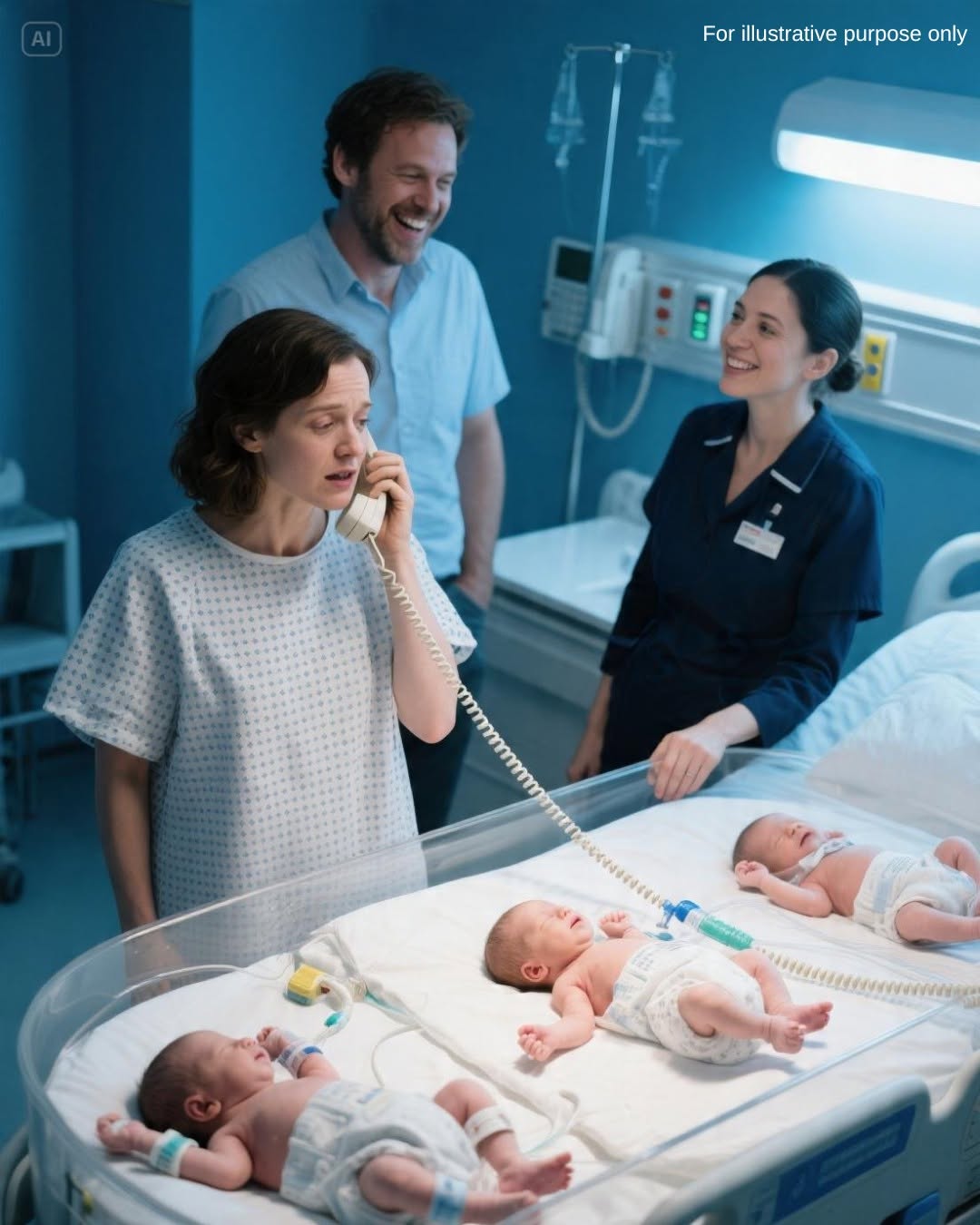 While Our Triplets Were Fighting for Their Lives in the Delivery Room, I Overheard My Husband Laughing With Another Woman... Then He Said Something That Destroyed Our Marriage.