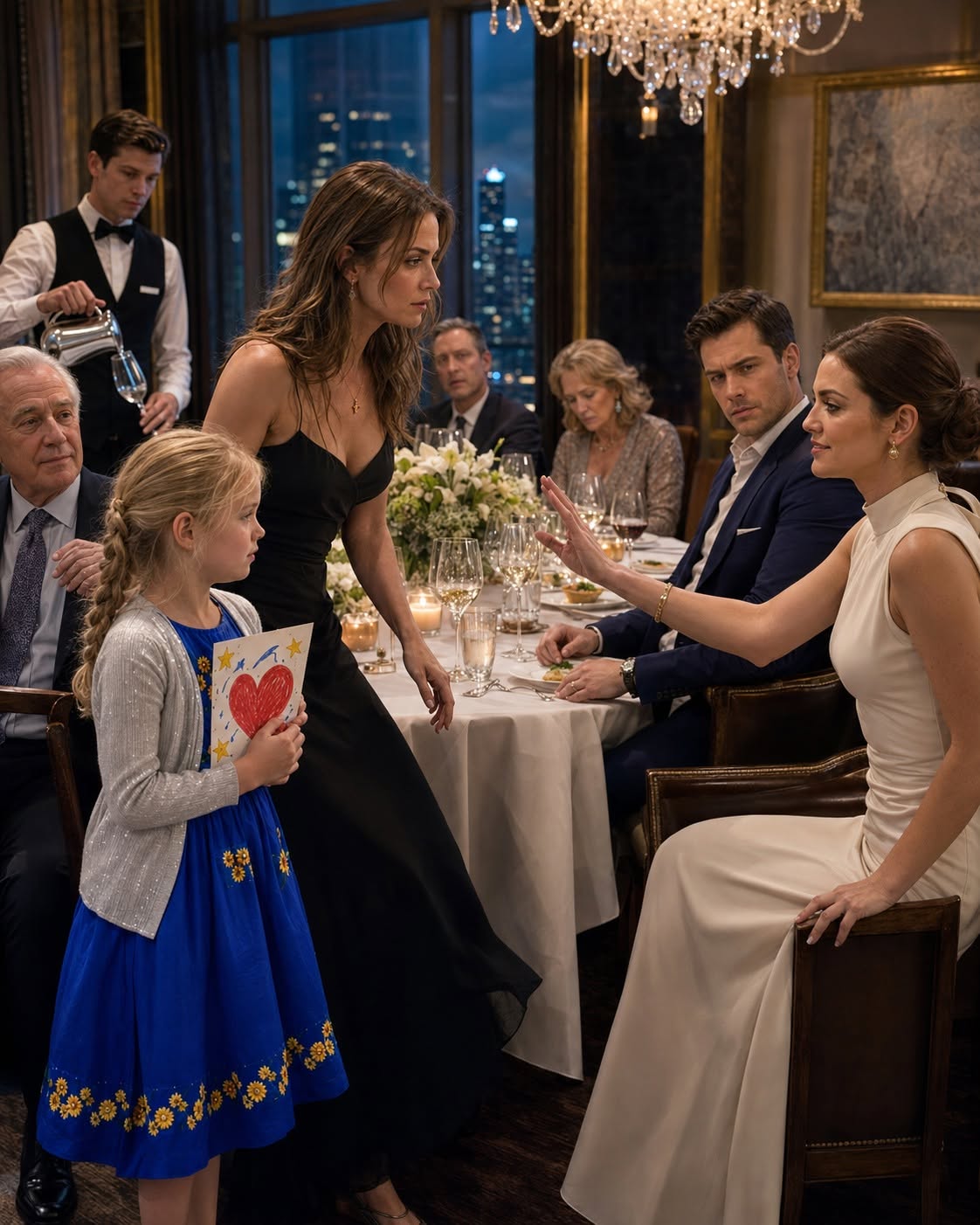 My husband’s mistress made my seven-year-old daughter repeat one sentence in front of twenty relatives until her little hands started shaking