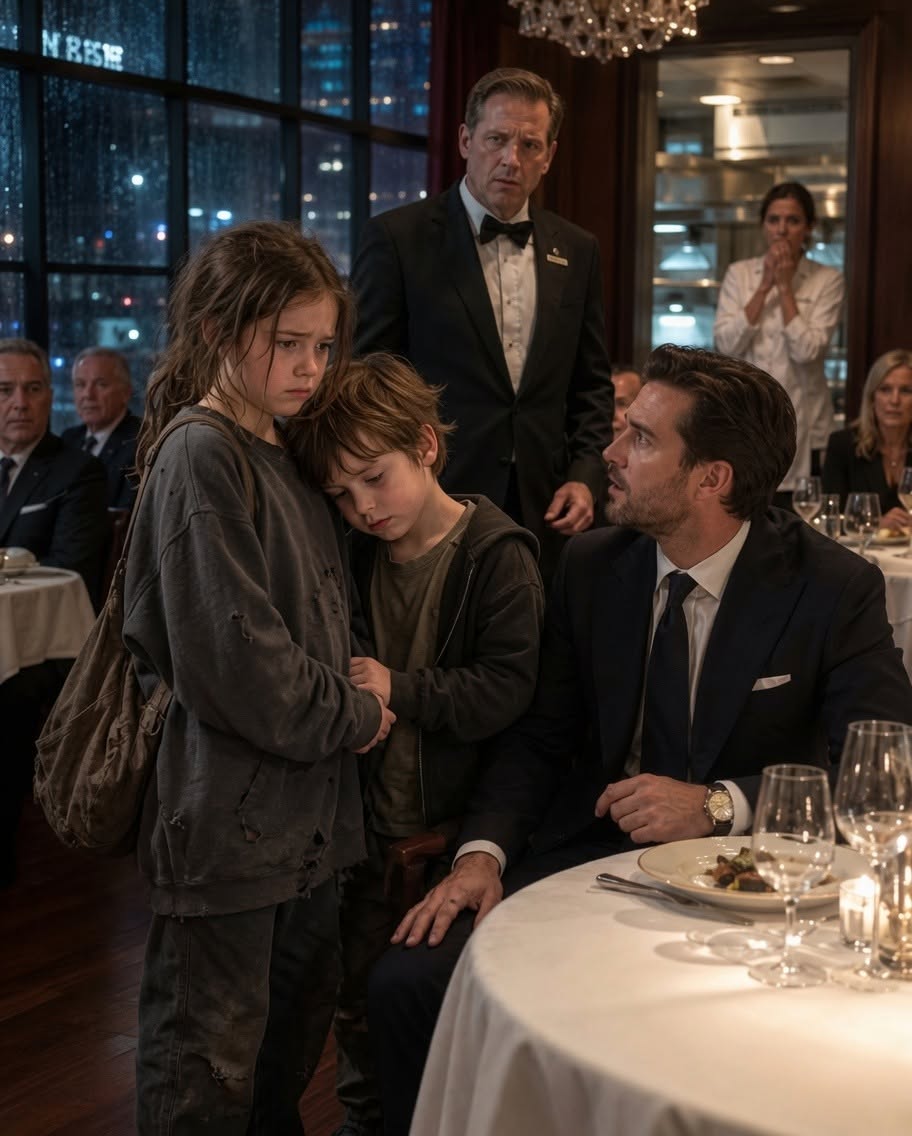 A poor little girl walked into the most expensive restaurant in Boston with her baby brother hanging limp in her arms.