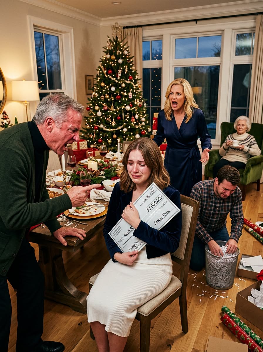 New At Christmas dinner, Grandma Evelyn Whitaker handed each of us a $5 million check.