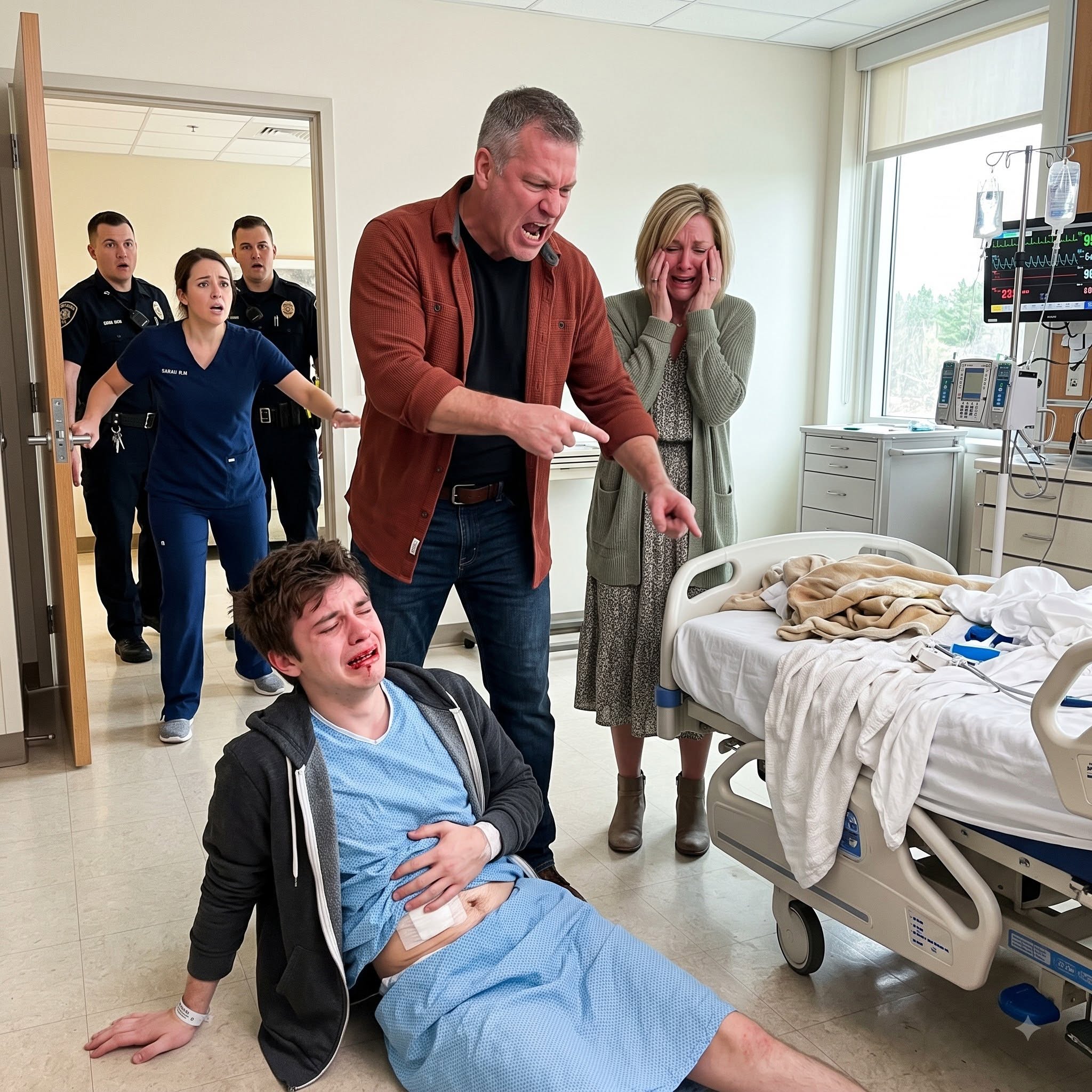 “You better start earning your keep!” my stepdad yelled as I lay in the hospital bed, barely able to turn my head.