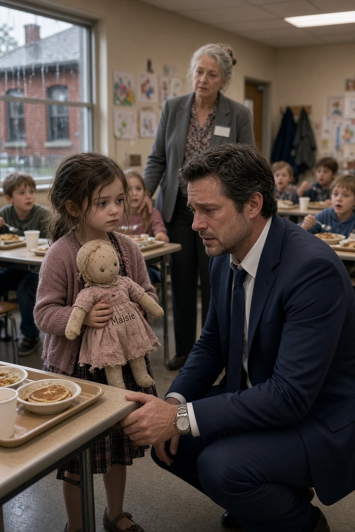 "I'm Too Poor to Be Loved," a Little Girl Whispered... Then a Billionaire Saw Her Toy...