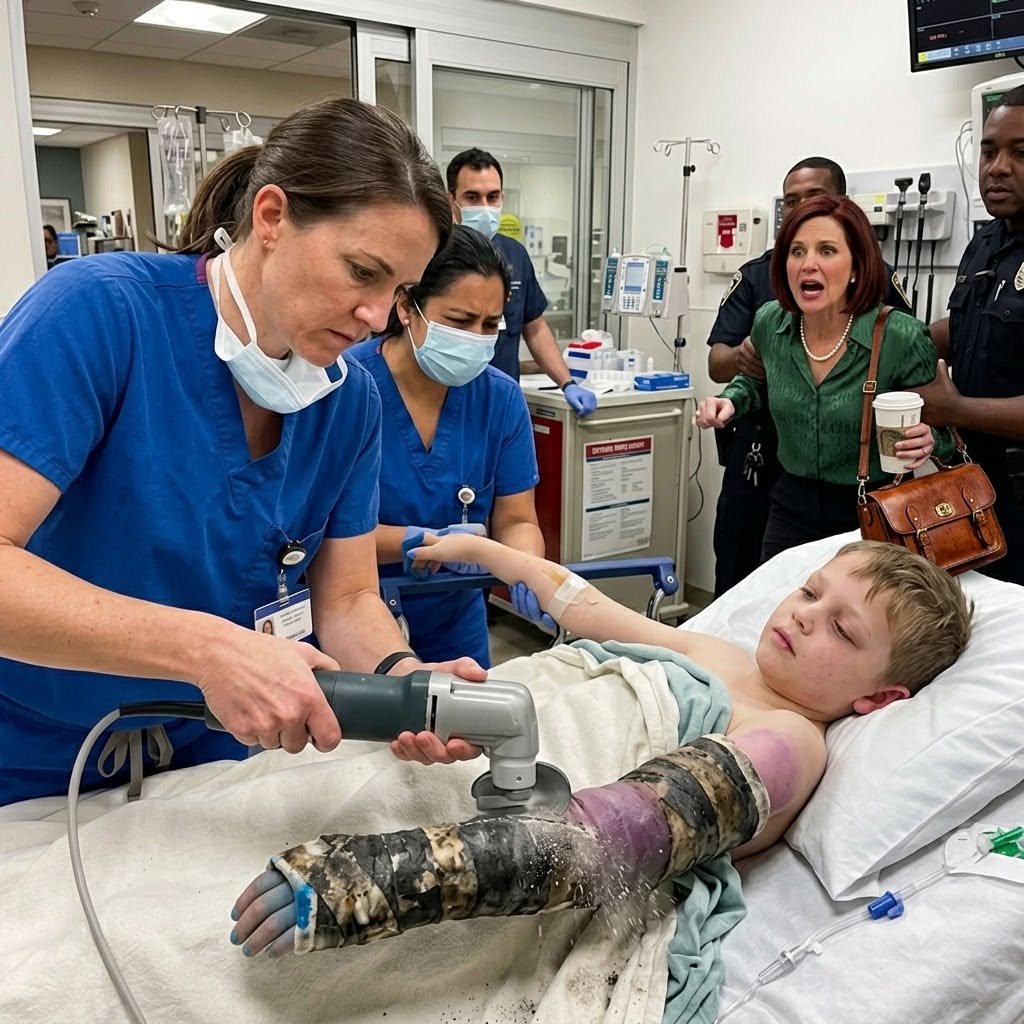 The smell reached the hallway before the stretcher cleared the ER doors.