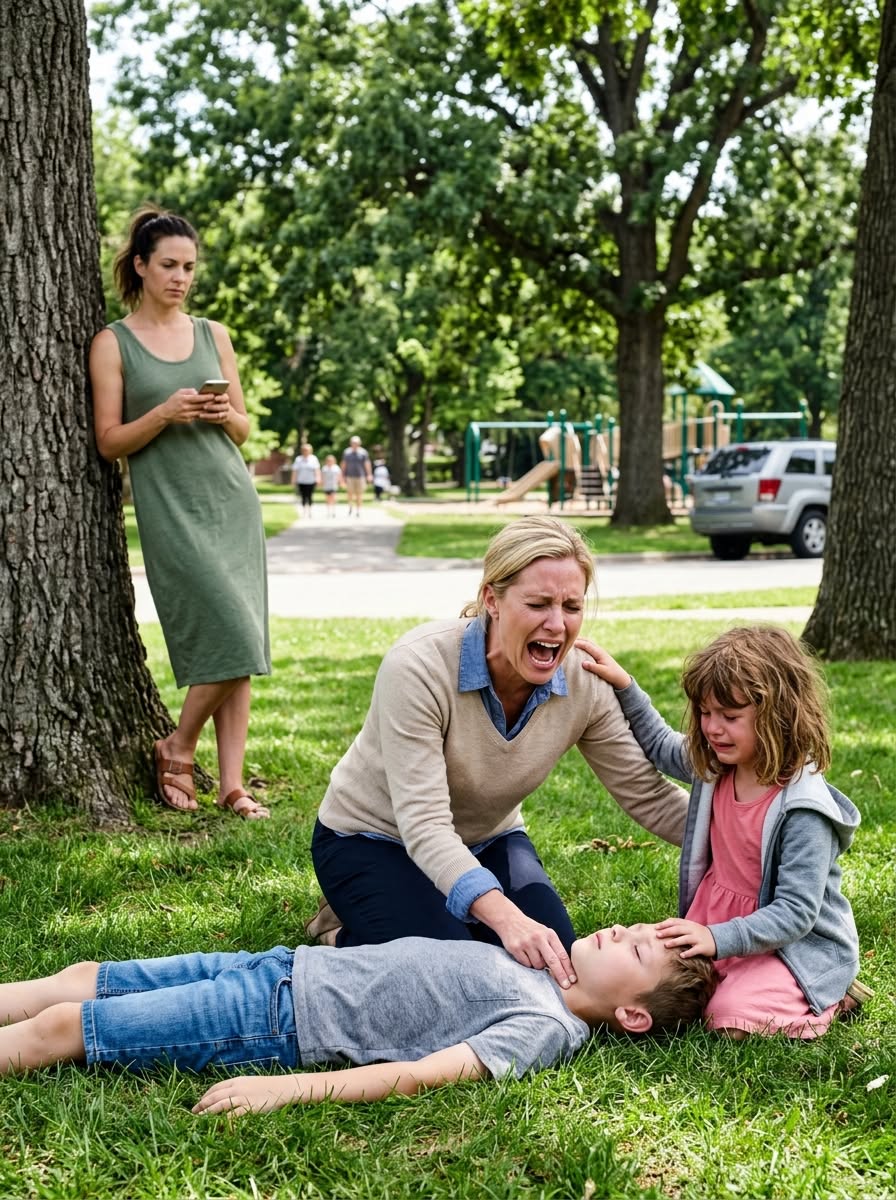 My sister-in-law unexpectedly offered to take my son out for what she called a “fun afternoon.” Less than two hours later, my niece phoned me in tears, whispering, “Mom said it was only a joke… but he won’t wa@ke up.”