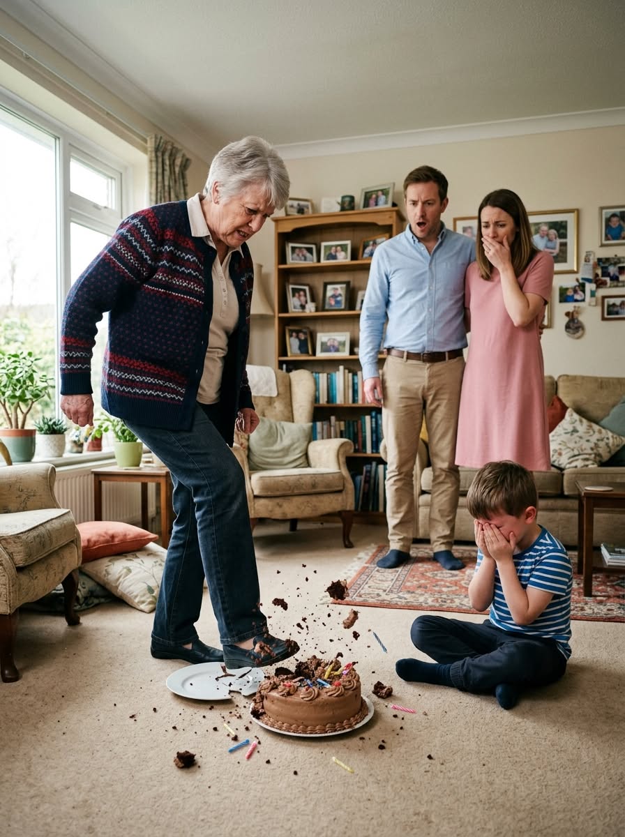 “Do not call me Grandma ever again, because you are not a real grandson of this family,” my mother-in-law said, her cold voice falling across the sunny backyard patio like stone.