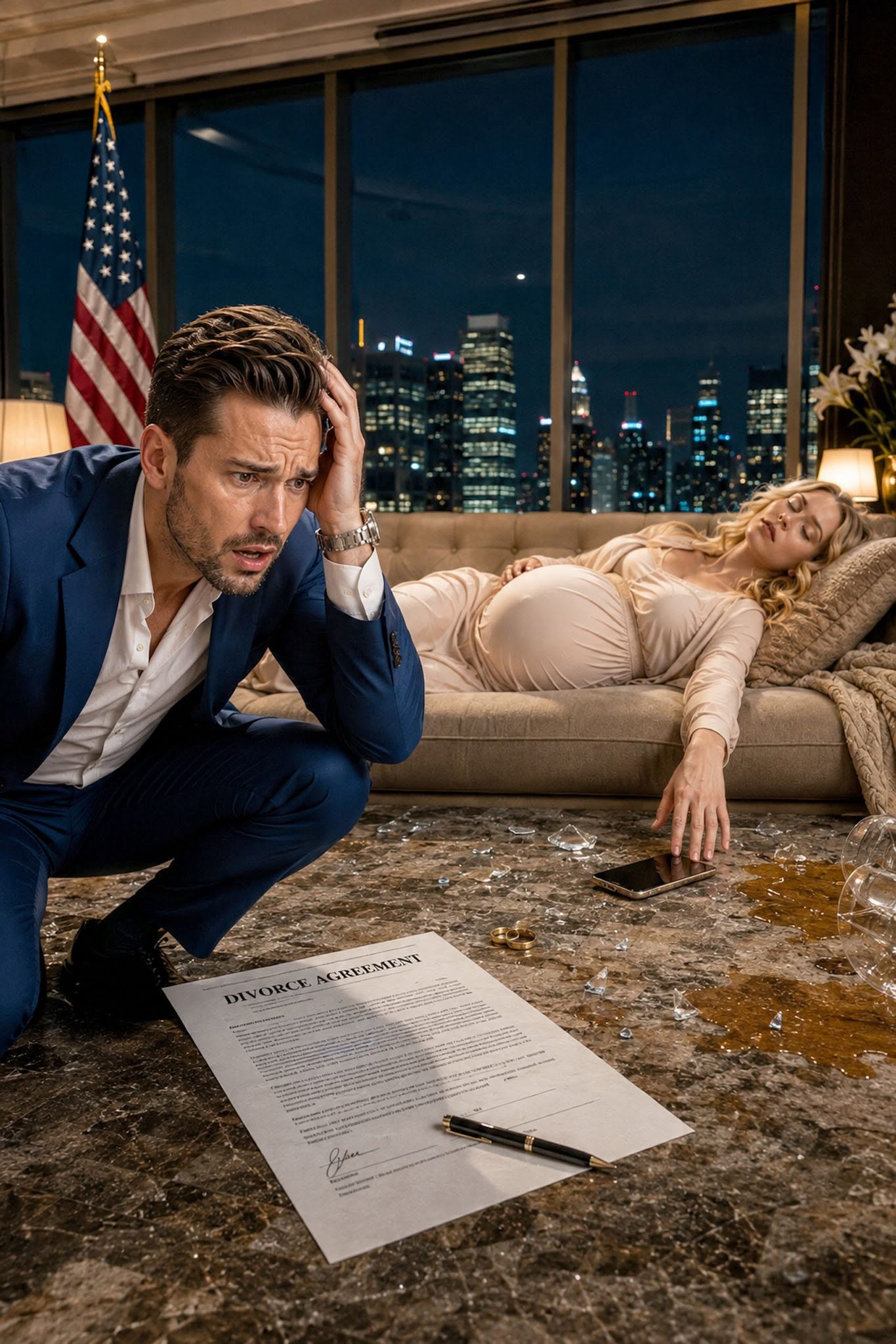He Left His Pregnant Wife and Publicly Kissed His Mistress—But After She Exposed the $47 Million Secret Behind His Affair, He Raced Home and Found Her Unconscious on the Sofa, Bleeding Beside the Baby He Never Bothered to Ask About...
