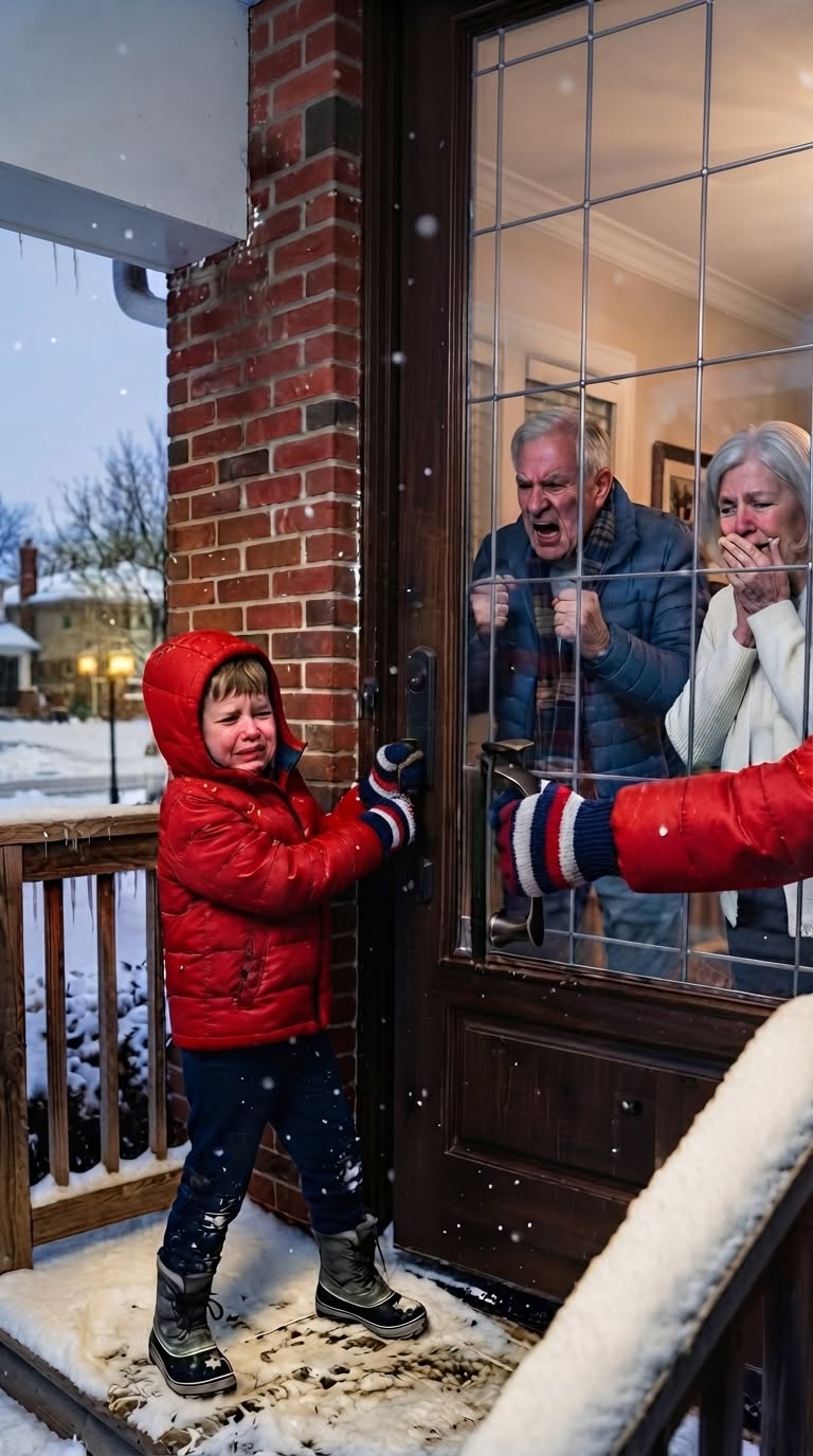 My in-laws threw my 9-year-old son into a blizzard after his cousin made up a story about him. My father-in-law screamed, “Get out! I don’t need a dishonest grandson