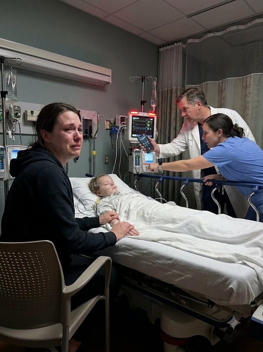 New I was holding my daughter's tiny hand in the ICU when my phone rang. My husband laughed coldly. "I stopped her medication