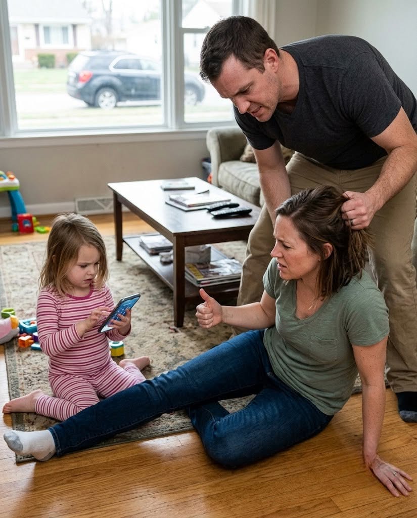 When my husband grabbed me by the hair and broke my leg, I gave my four-year-old daughter our secret signal