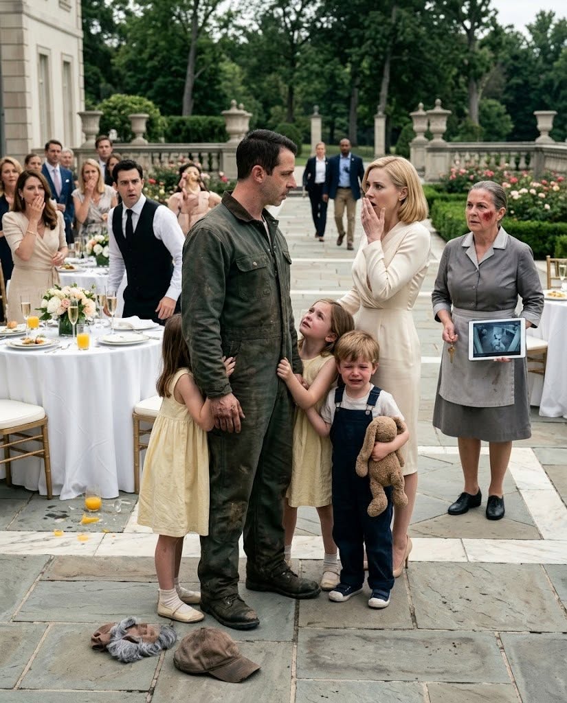 The billionaire’s fiancée raised her hand to strike his seven-year-old daughter in front of a terrace full of guests and whispered, "Little girls who lie learn lessons."