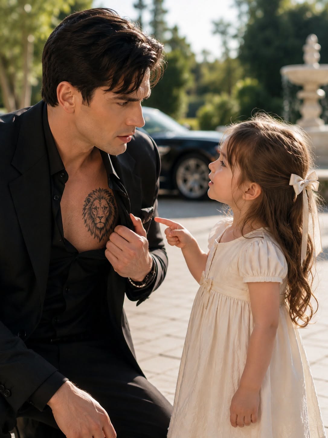 Little Girl Said “My Father Has the Same Tattoo,” — The Mafia Boss Froze When Realized What It Me