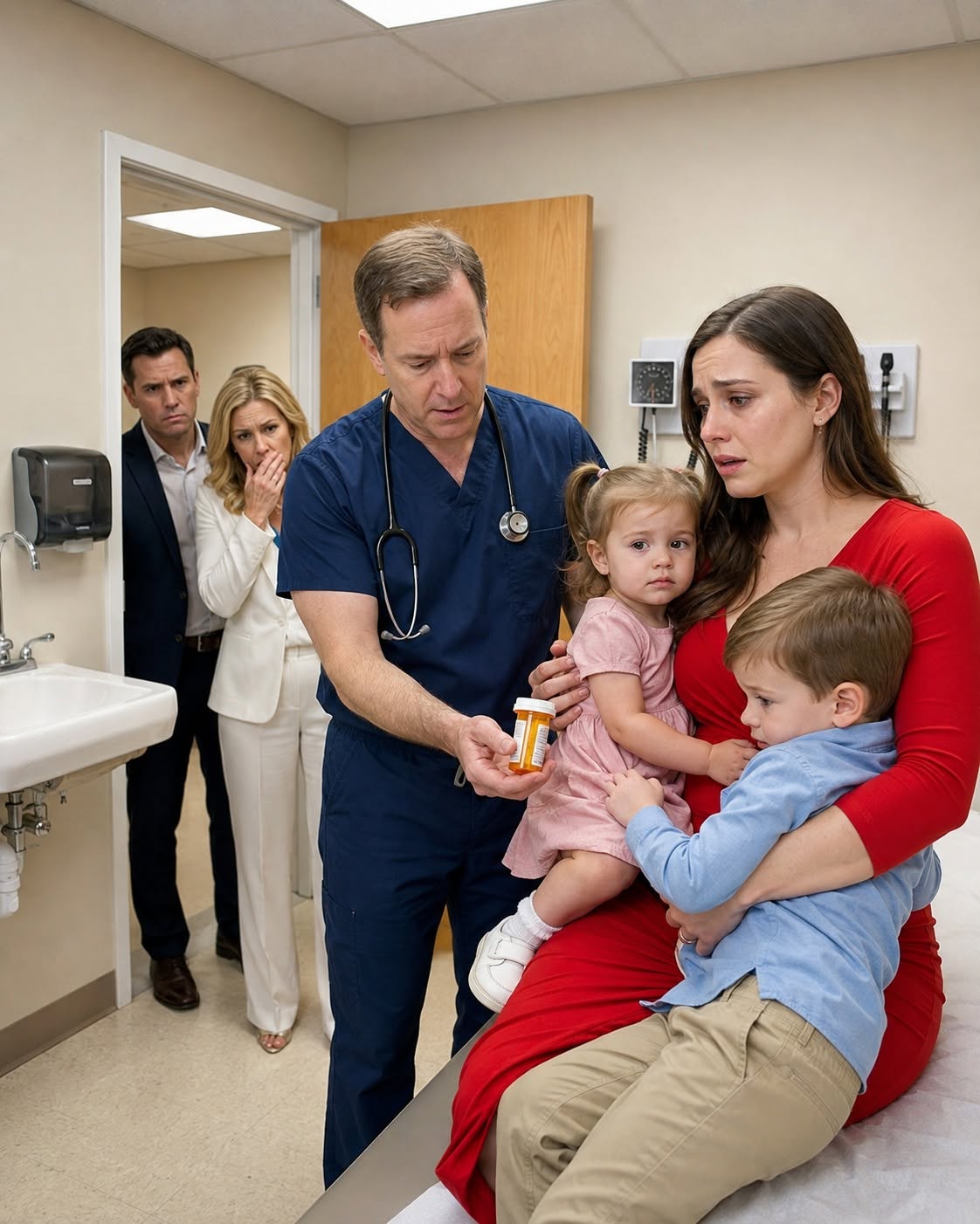 At 104 degrees, my baby was burning against my chest while the doctor told me, “New mothers often panic over nothing
