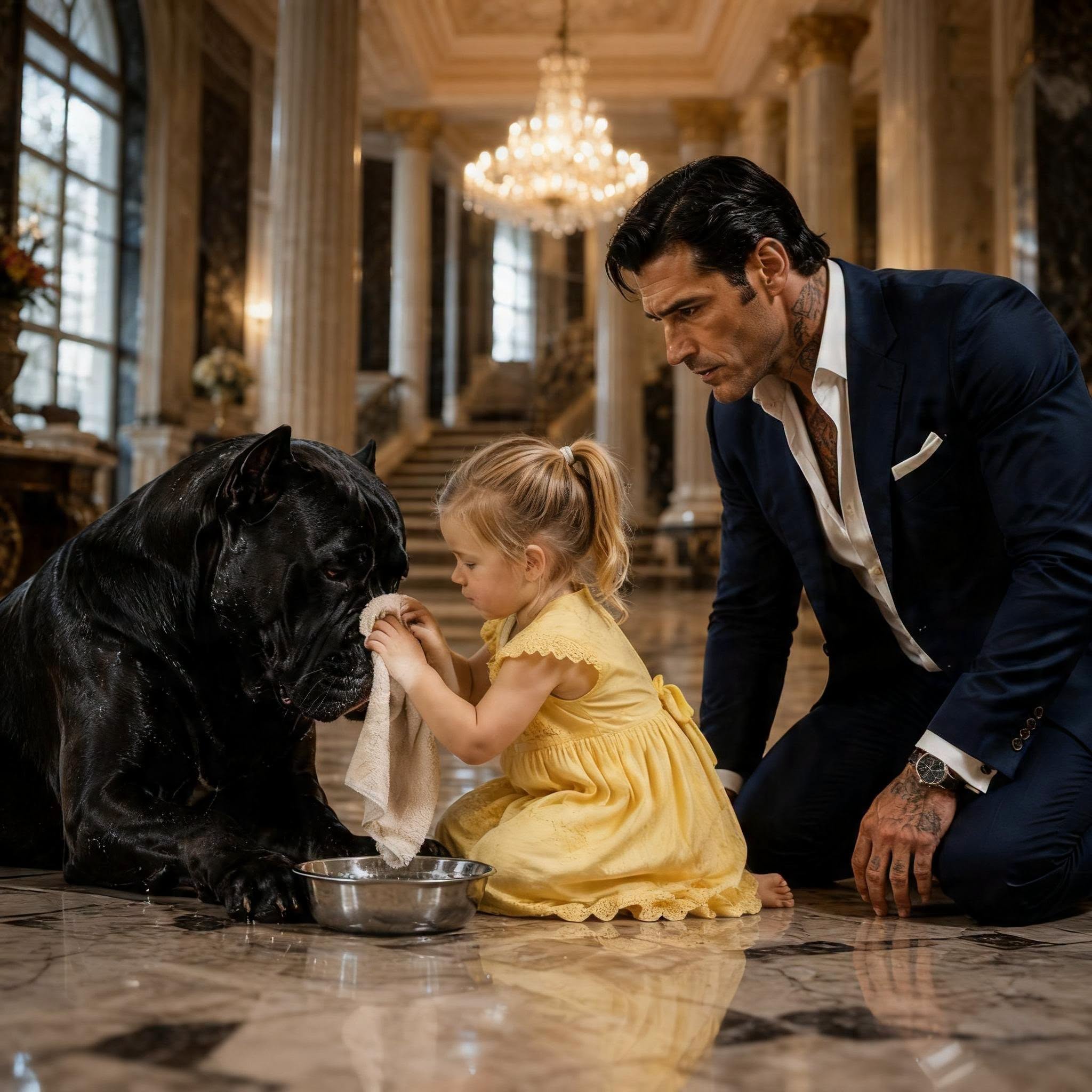 THE MAID’S THREE-YEAR-OLD DAUGHTER TOUCHED THE MAFIA BOSS’S VICIOUS DOG—THEN THE CHILD VANISHED, AND HE DISCOVERED THE FAMILY HE NEVER MEANT TO LOVE HAD BECOME HIS ONLY WEAKNESS
