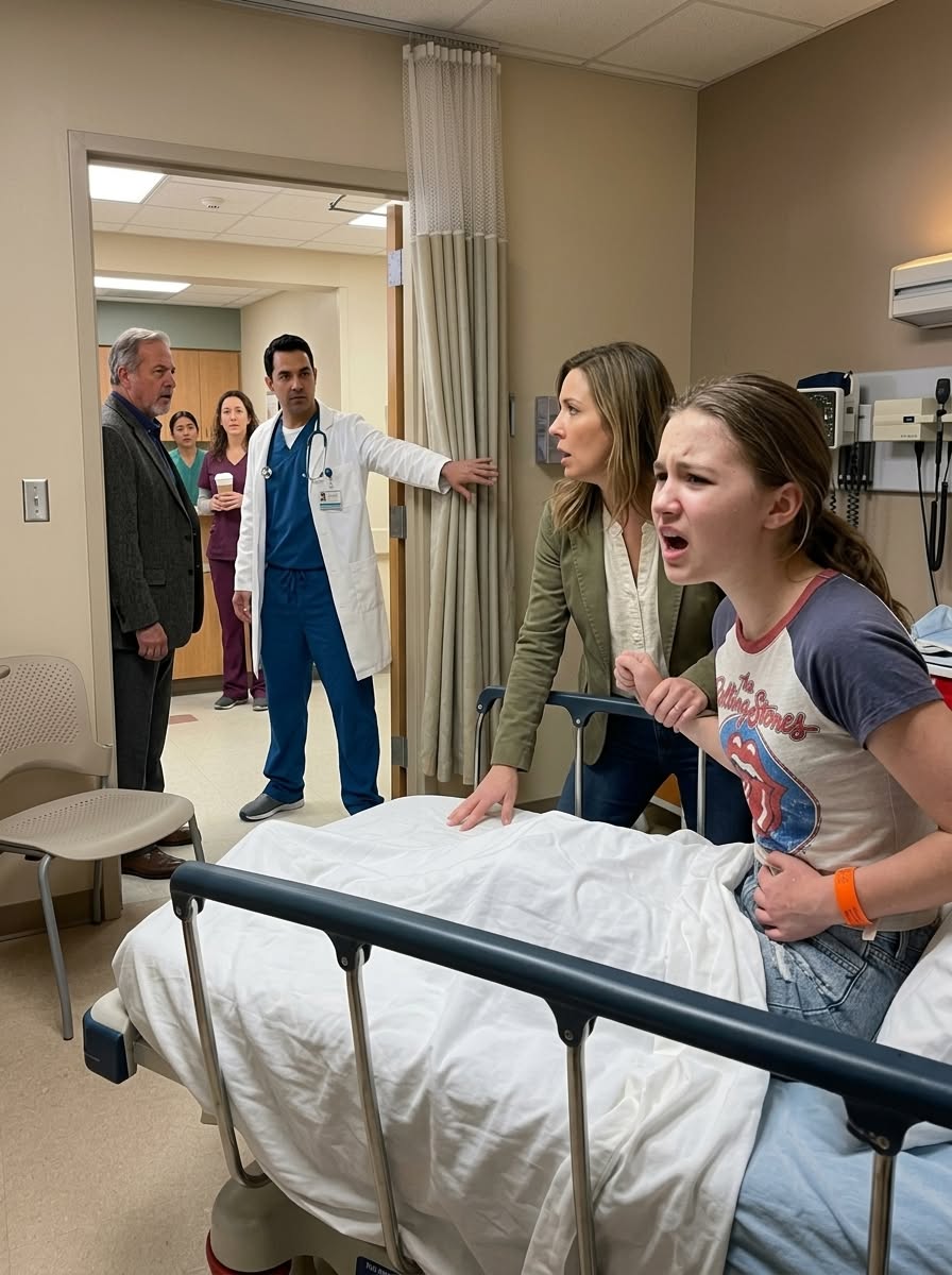 New A teenage girl had been vomiting for three days, and her father said she was just being dramatic, until in the emergency room she screamed a sentence that left her mother frozen: "He knows why it hurts." At 3:18 a.m.