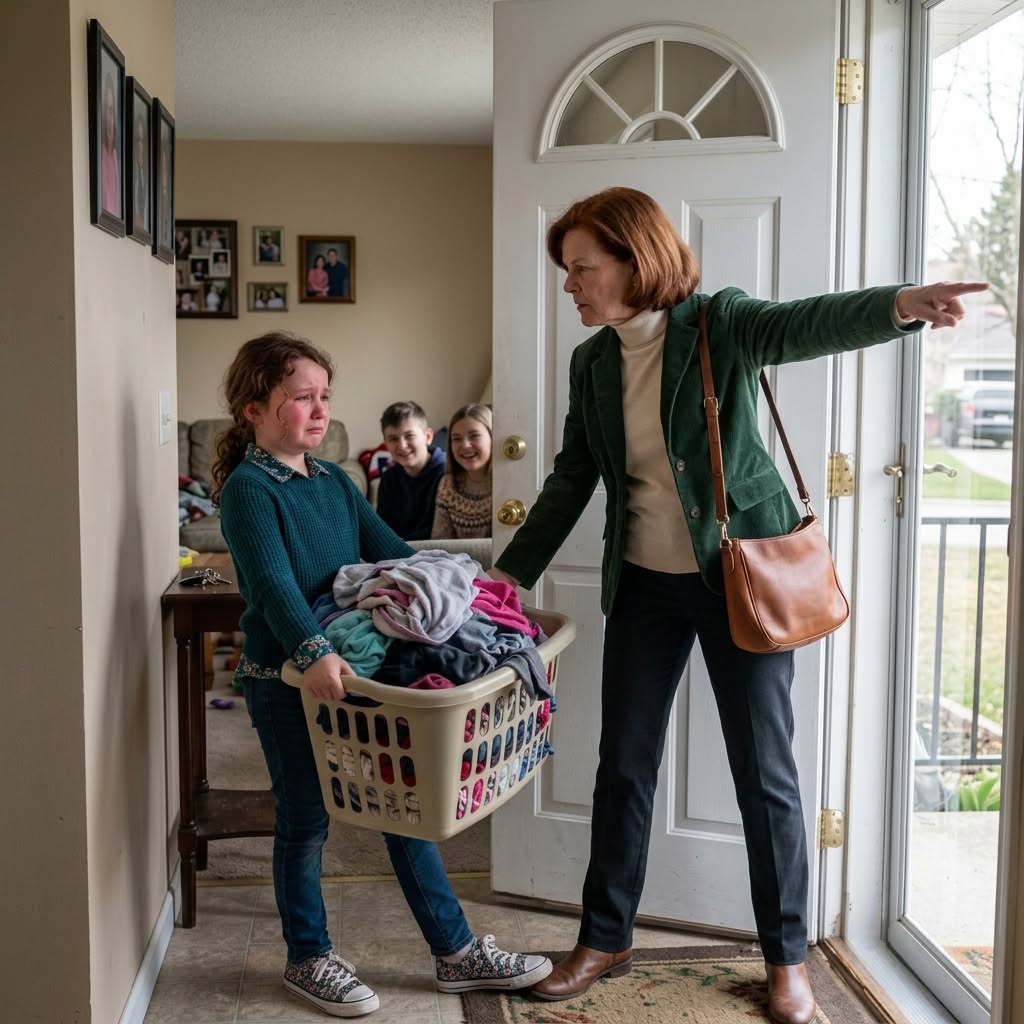 My mother kicked my 8-year-old daughter out because she refused to do heavy chores while my sister’s kids made fun of her and called her names. Mom screamed, “Lazy children don’t deserve shelter