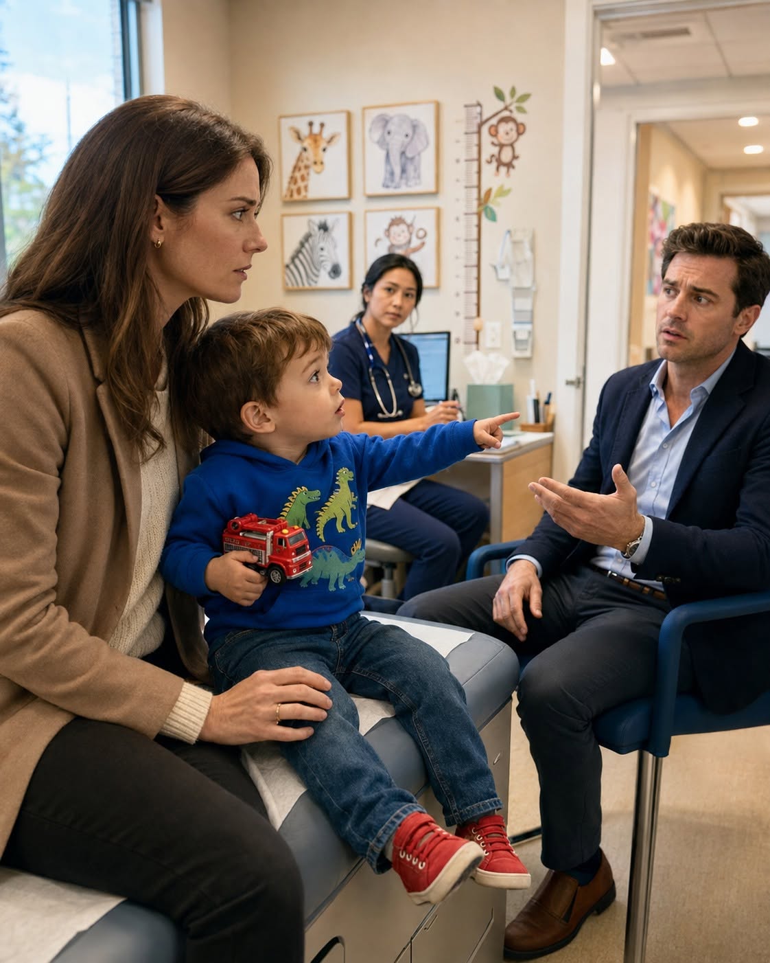 The first time my husband blamed me for our two-year-old son’s speech delay, he did it in front of a pediatrician