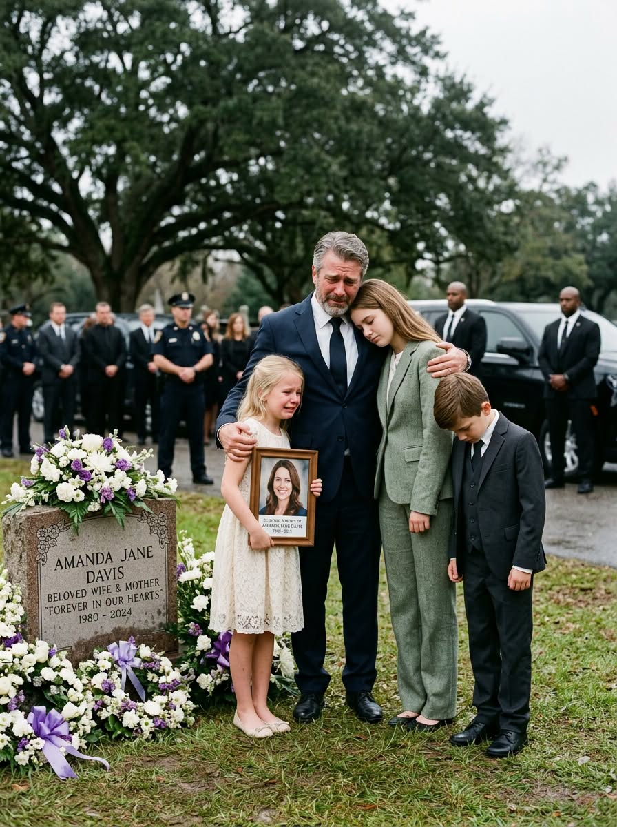At My Daughter’s Funeral, My Son-in-Law Pointed at His Three Daughters and Said, “They’re Going Into Foster Care. I Deserve a Fresh Start With My Fiancée.”